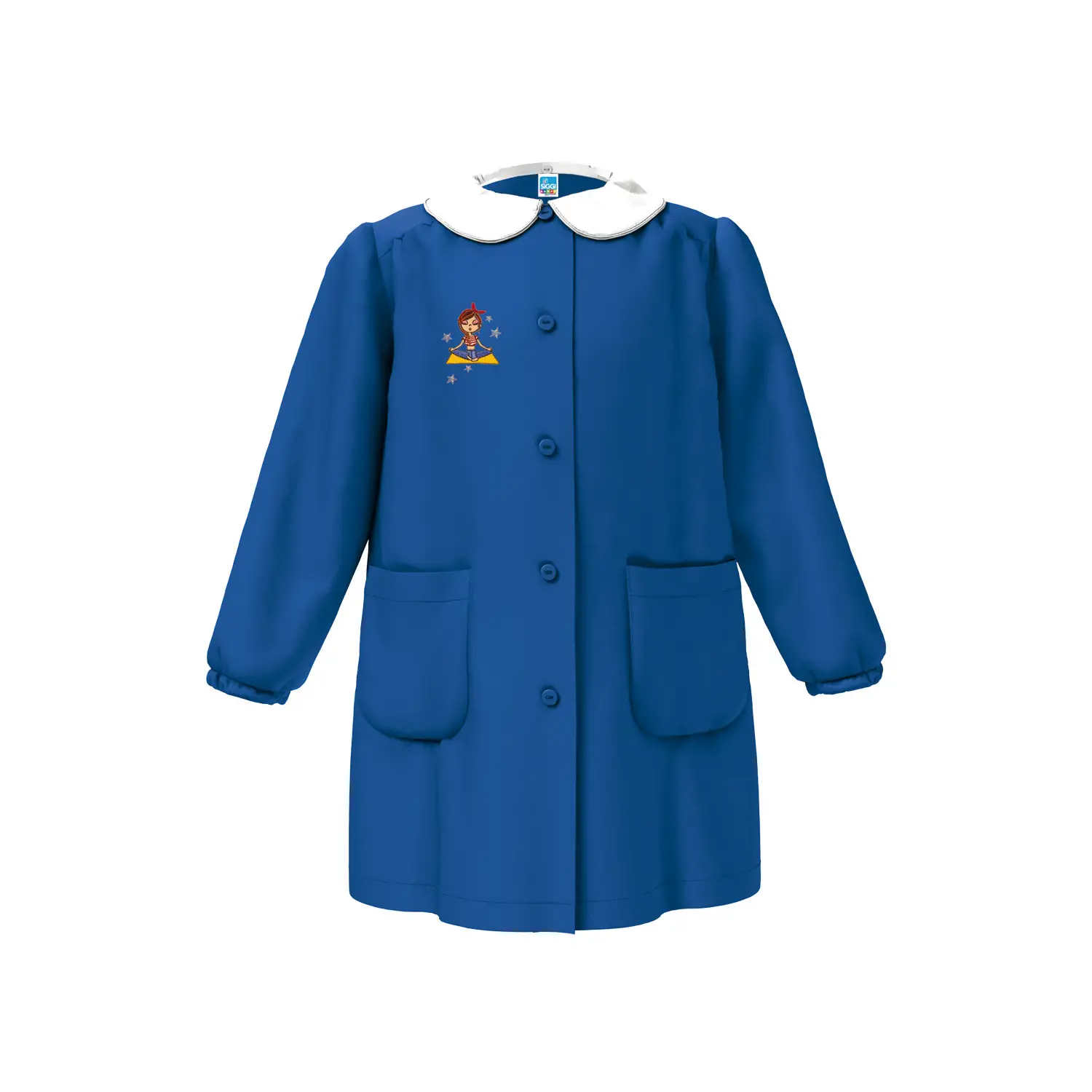 Grembiule Bambina Scuola 3953 Blu 11 Anni - grembiuli scolastici