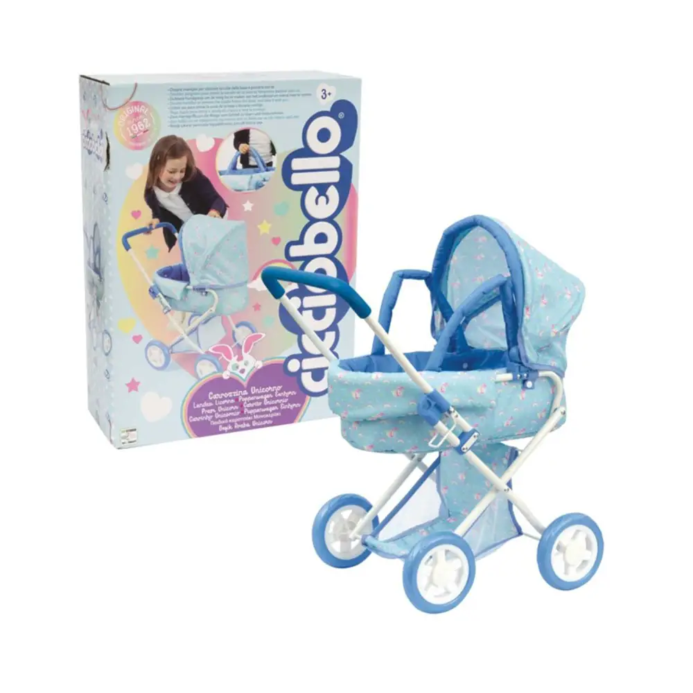Cicciobello Carrozzina Unicorn - Bambole e accessori