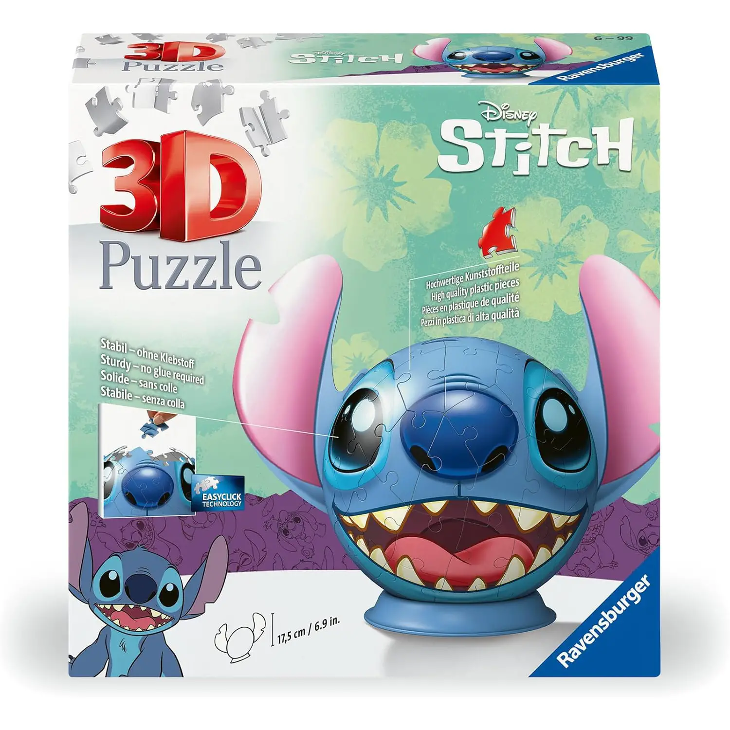 Puzzle 3D Stitch Con Orecchie - puzzle 3d