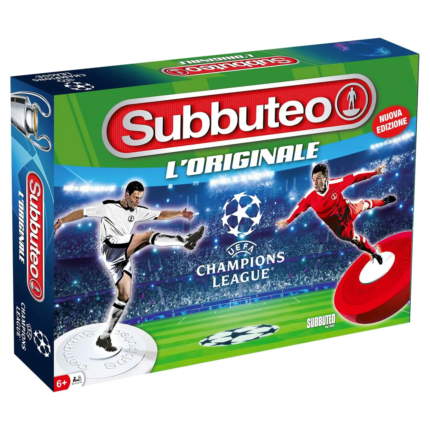 Subbuteo Champions League – Gioco da Tavolo di Calcio Ufficiale UEFA - Giochi di società