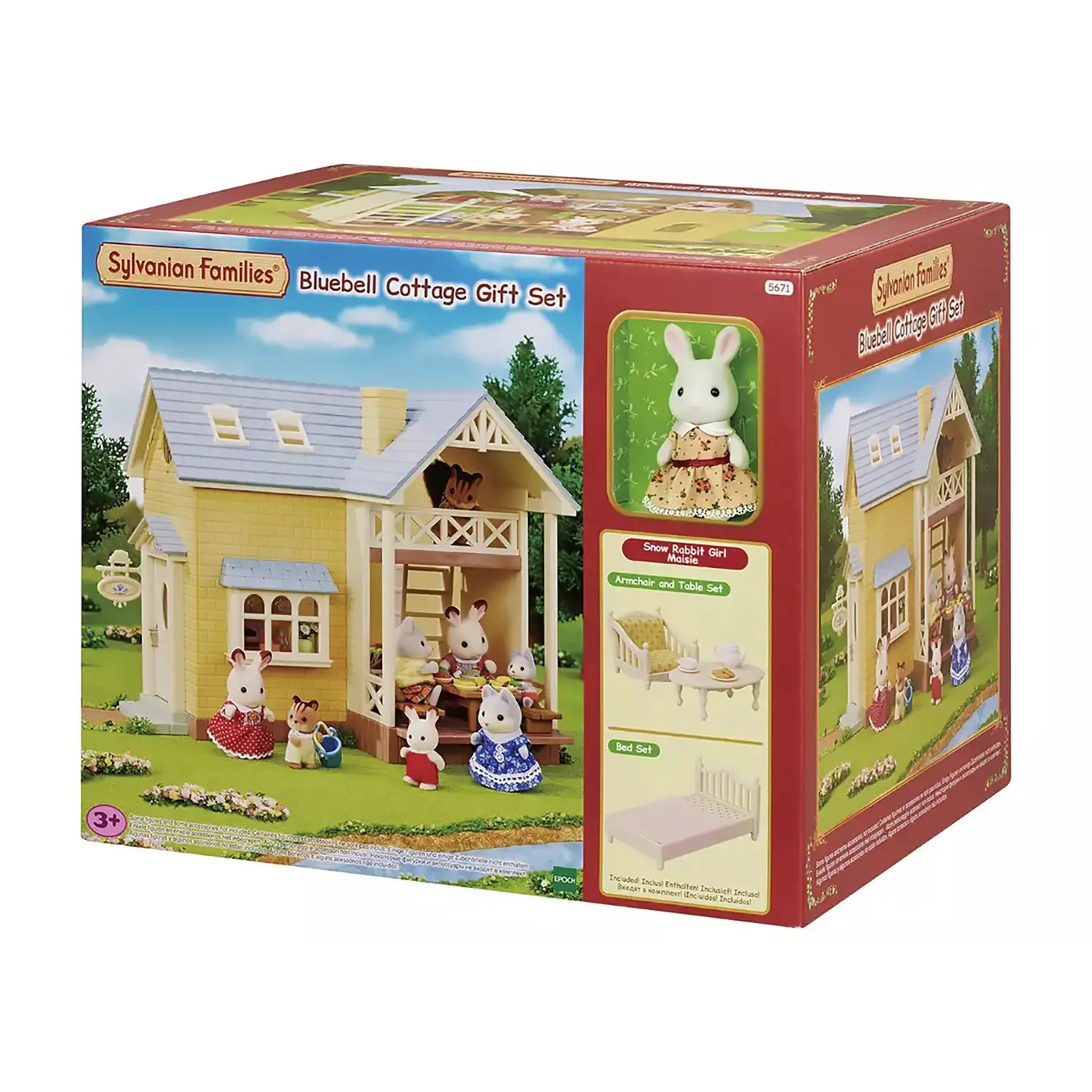Sylvanian Families Bluebell Cottage Gift Set - collezionabili bambina