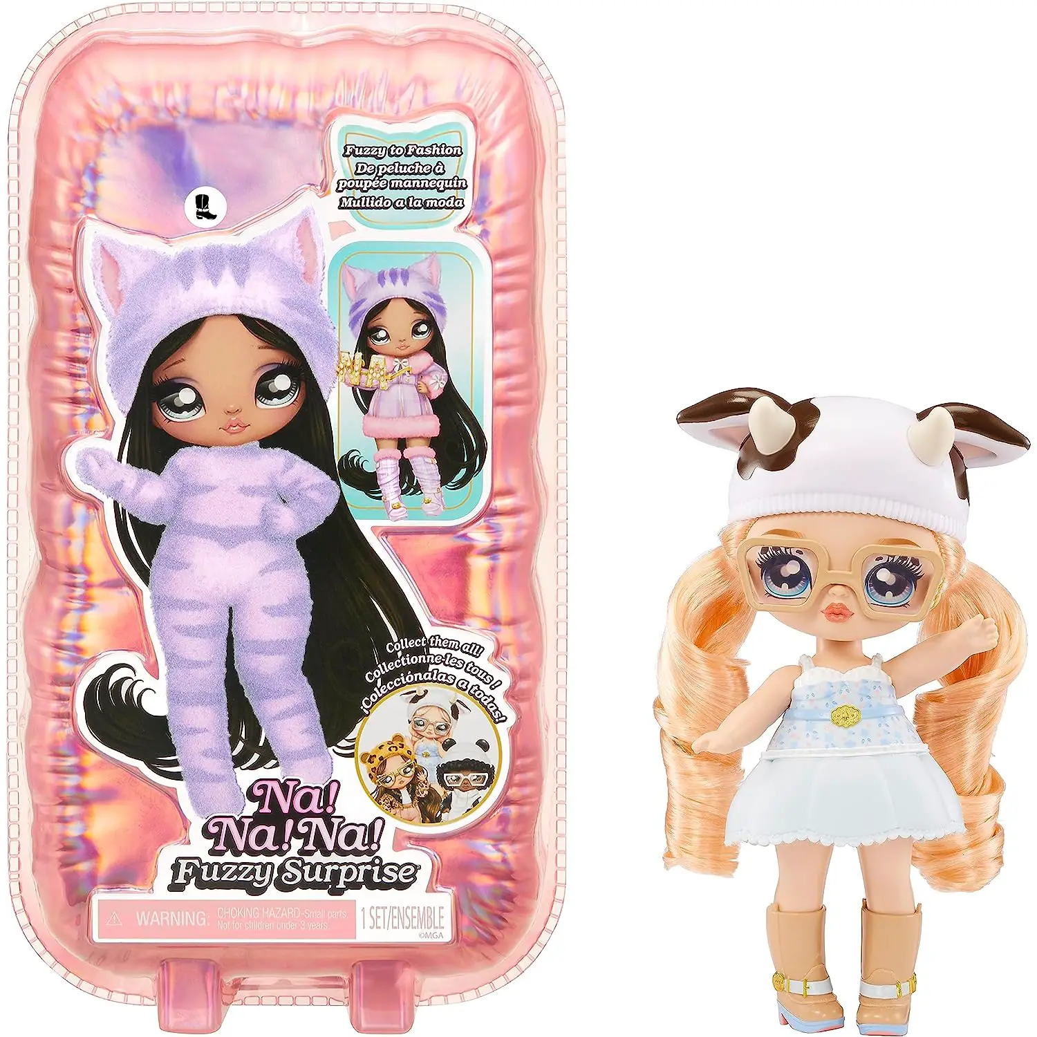 Bambola Na! Na! Na! Fuzzy Surprise Cow Girl - collezionabili bambina