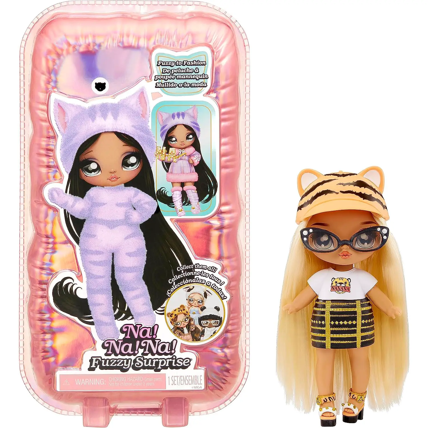 Na! Na! Na! Fuzzy Surprise Tiger Girl - collezionabili bambina