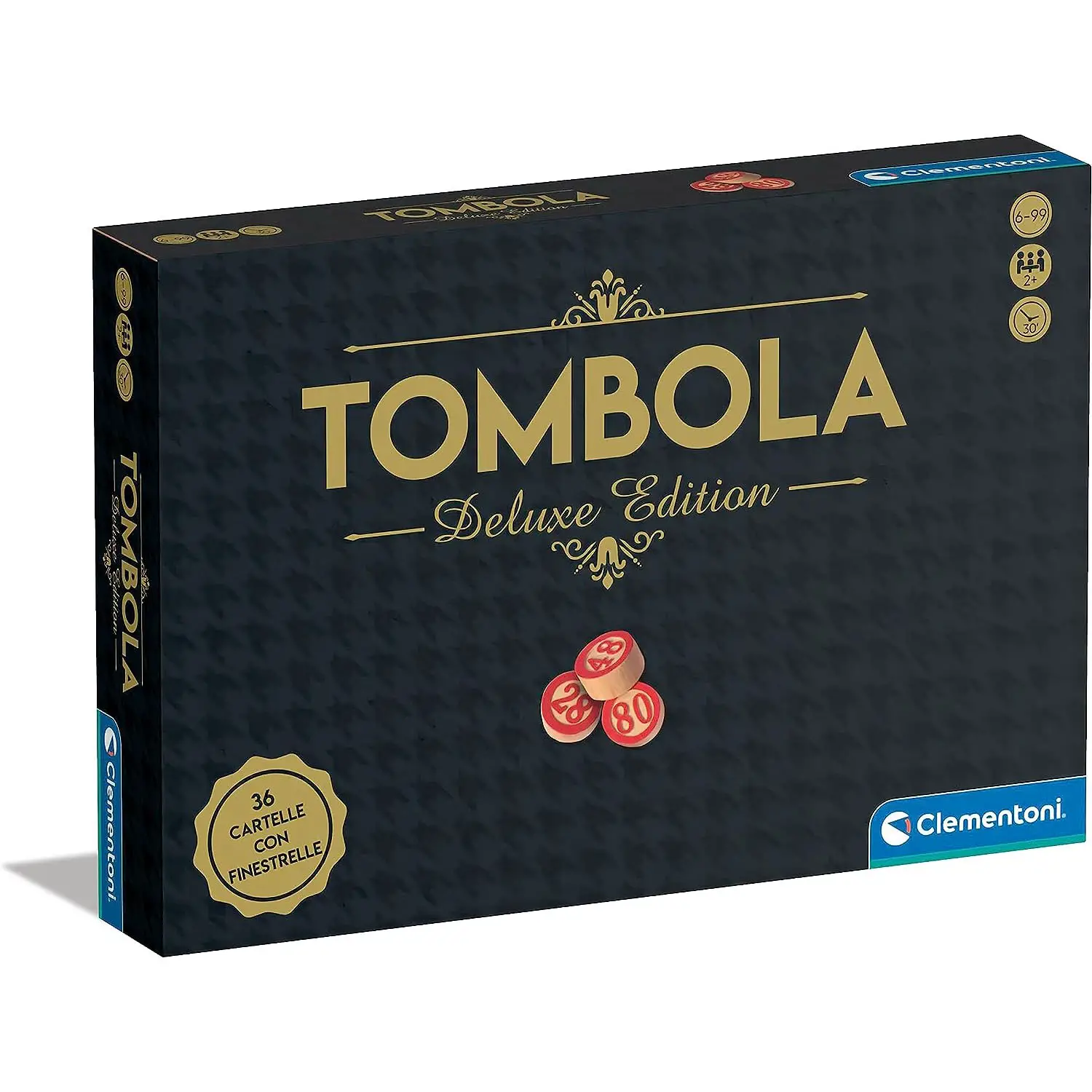 Tombola Deluxe 36 Cartelle | Gioco da Tavolo Classico - giochi di società