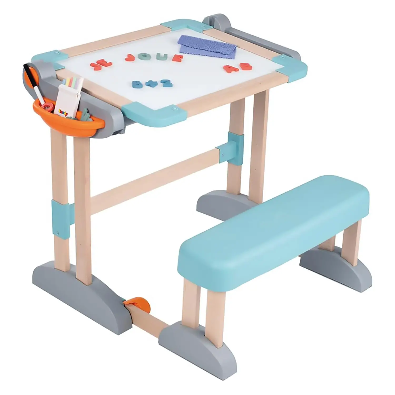Banco Scuola Evolutivo Space 2 in 1 • 80 Accessori - Cucine e gioco simbolico