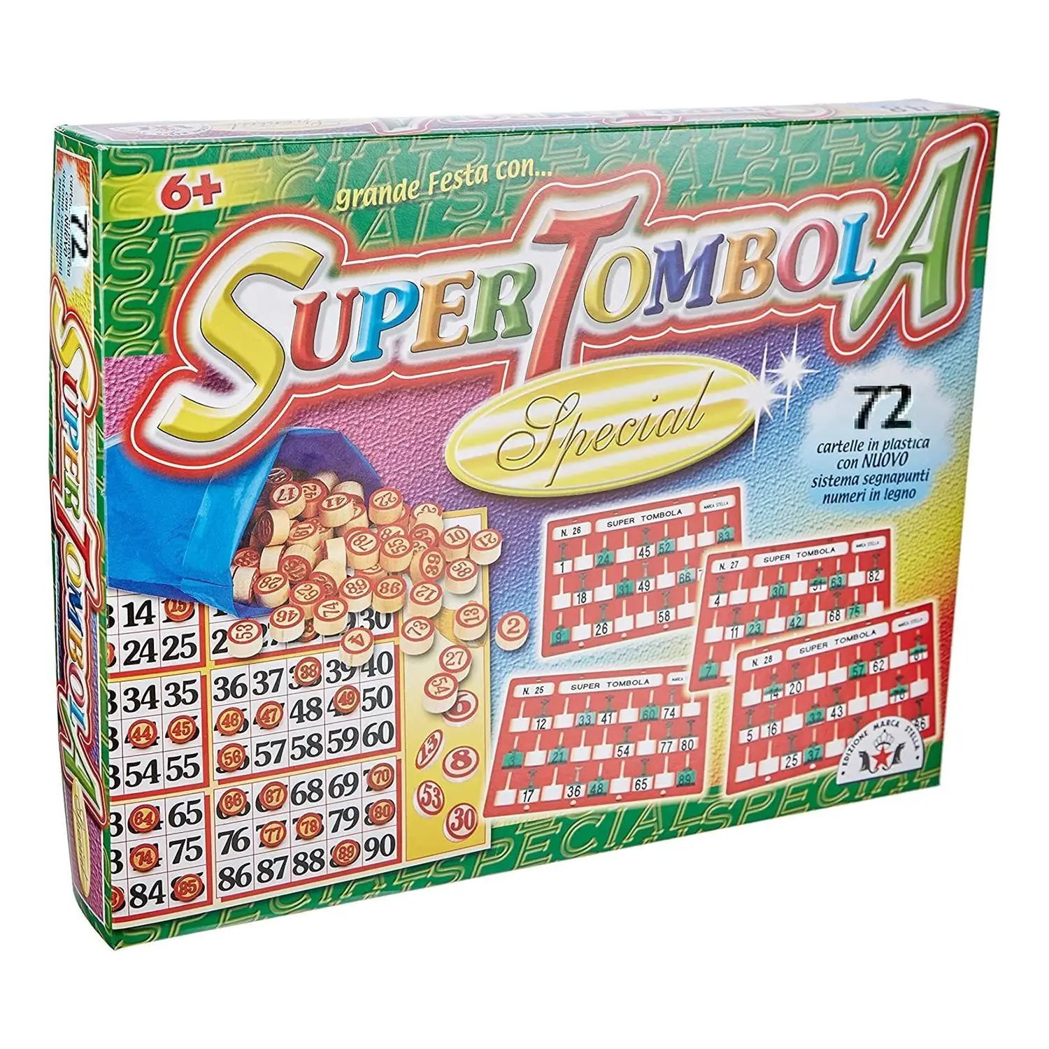 Super Tombola Special 72 Cartelle - giochi di società