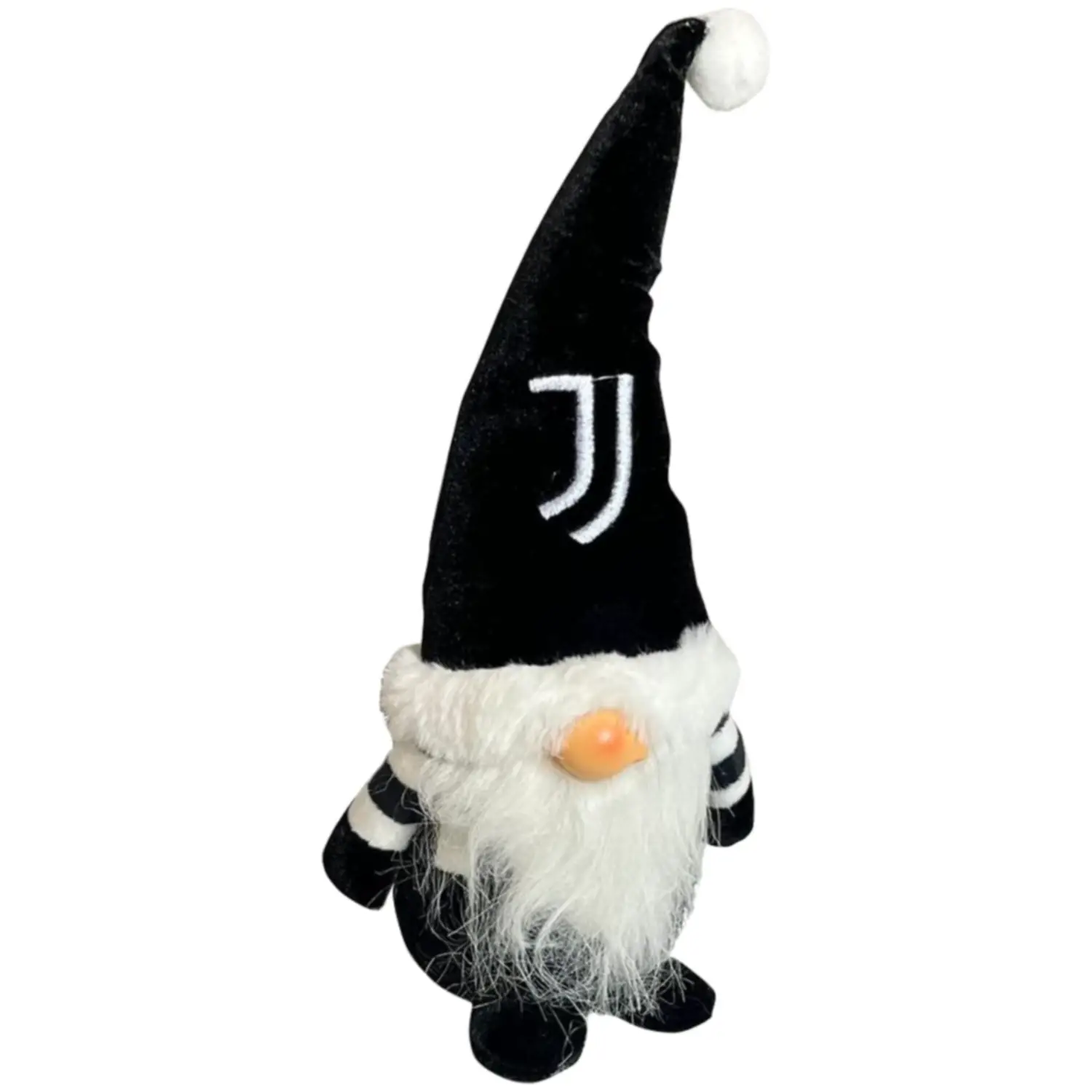 Gnomo Juve Hermet 30 cm - Gadget per Tifosi Bianconeri - addobbi casa