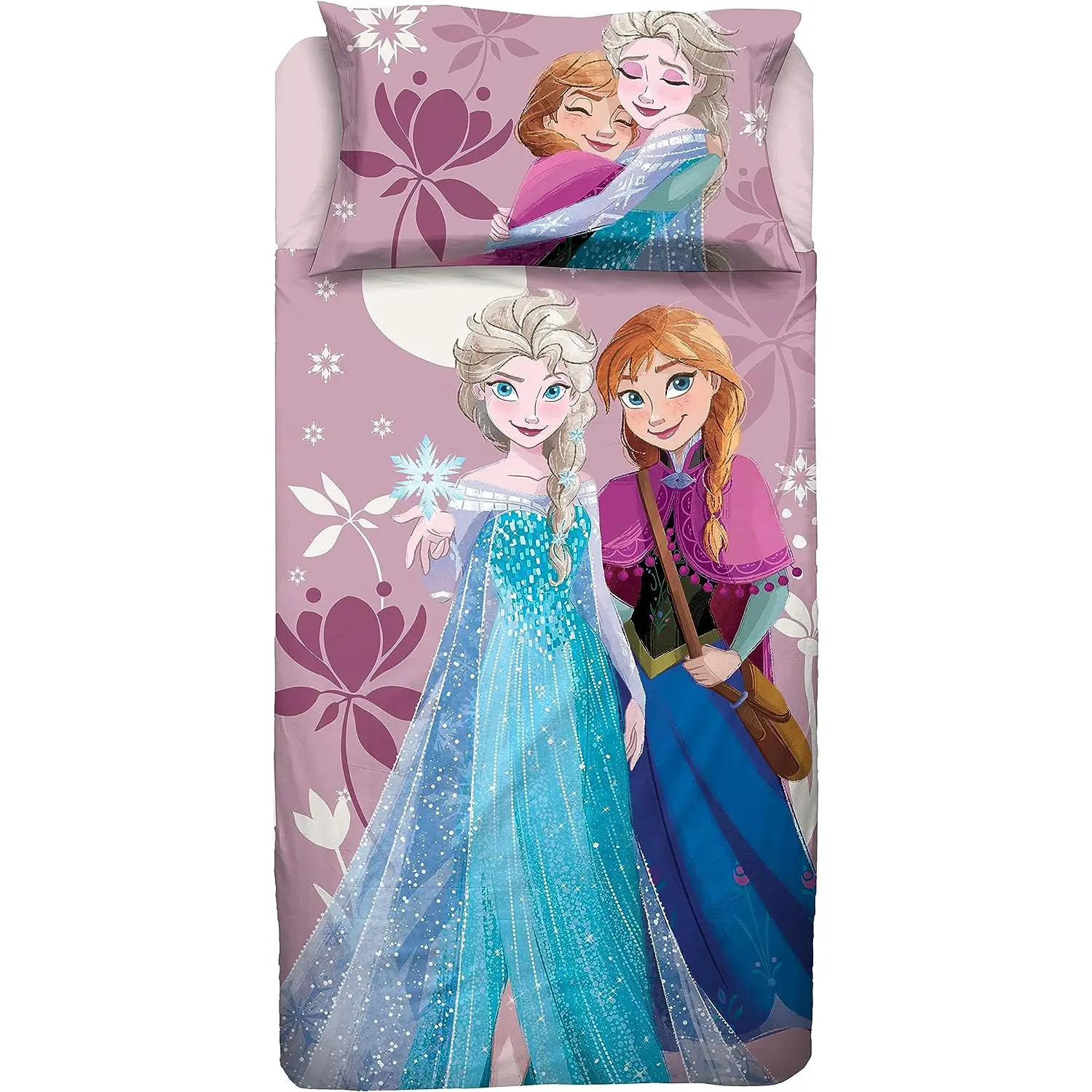 Completo Letto 1 Piazza Frozen Piazzato - biancheria casa