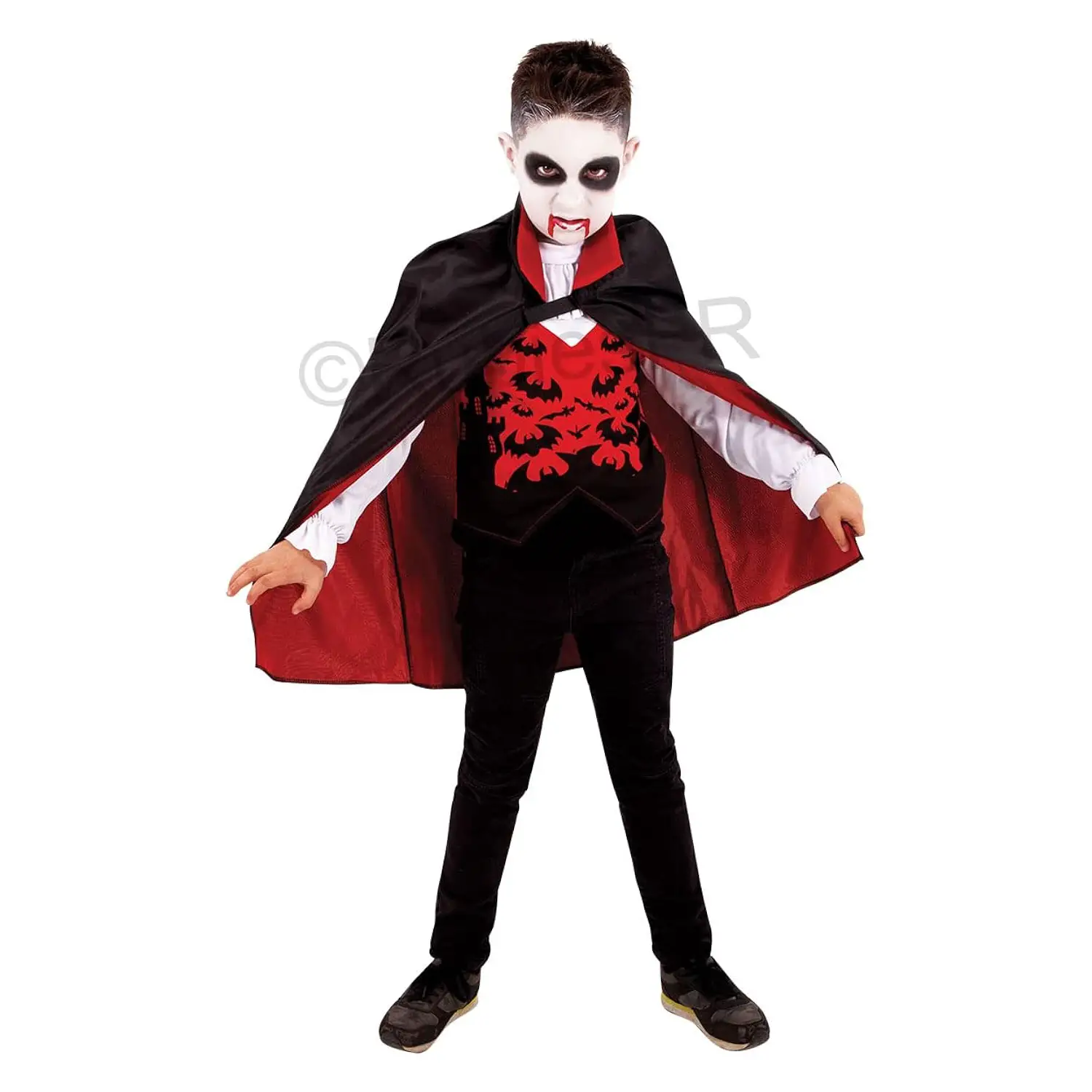 Costume Vampirello per Bambini - Taglia M - 5/7 anni - Abiti halloween
