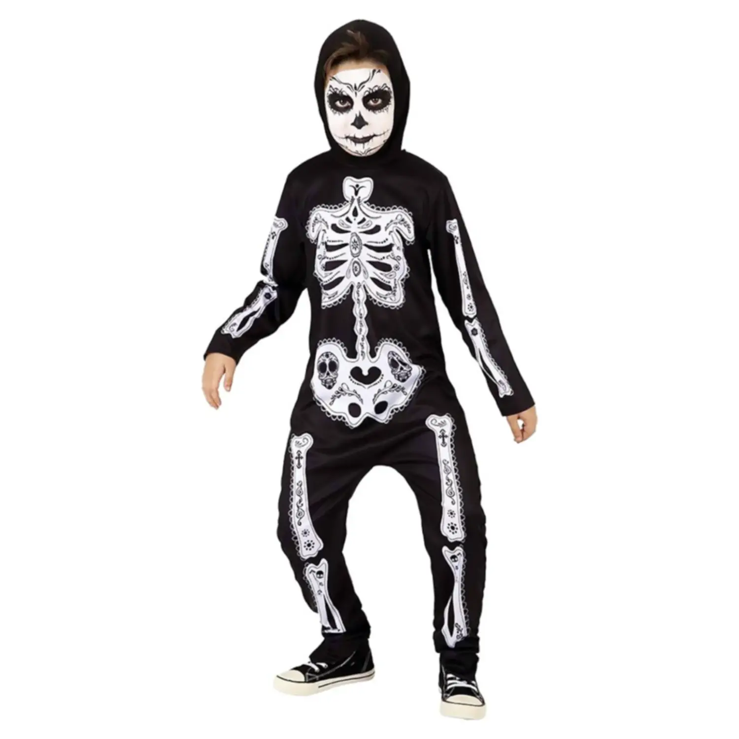 Costume Festa dei Morti per Bambini - Taglia M - 5/7 anni - Abiti halloween