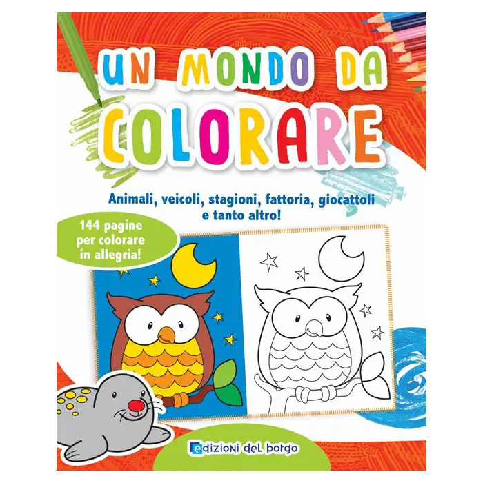 a Colori - Mondo da Colorare - Prima biblioteca