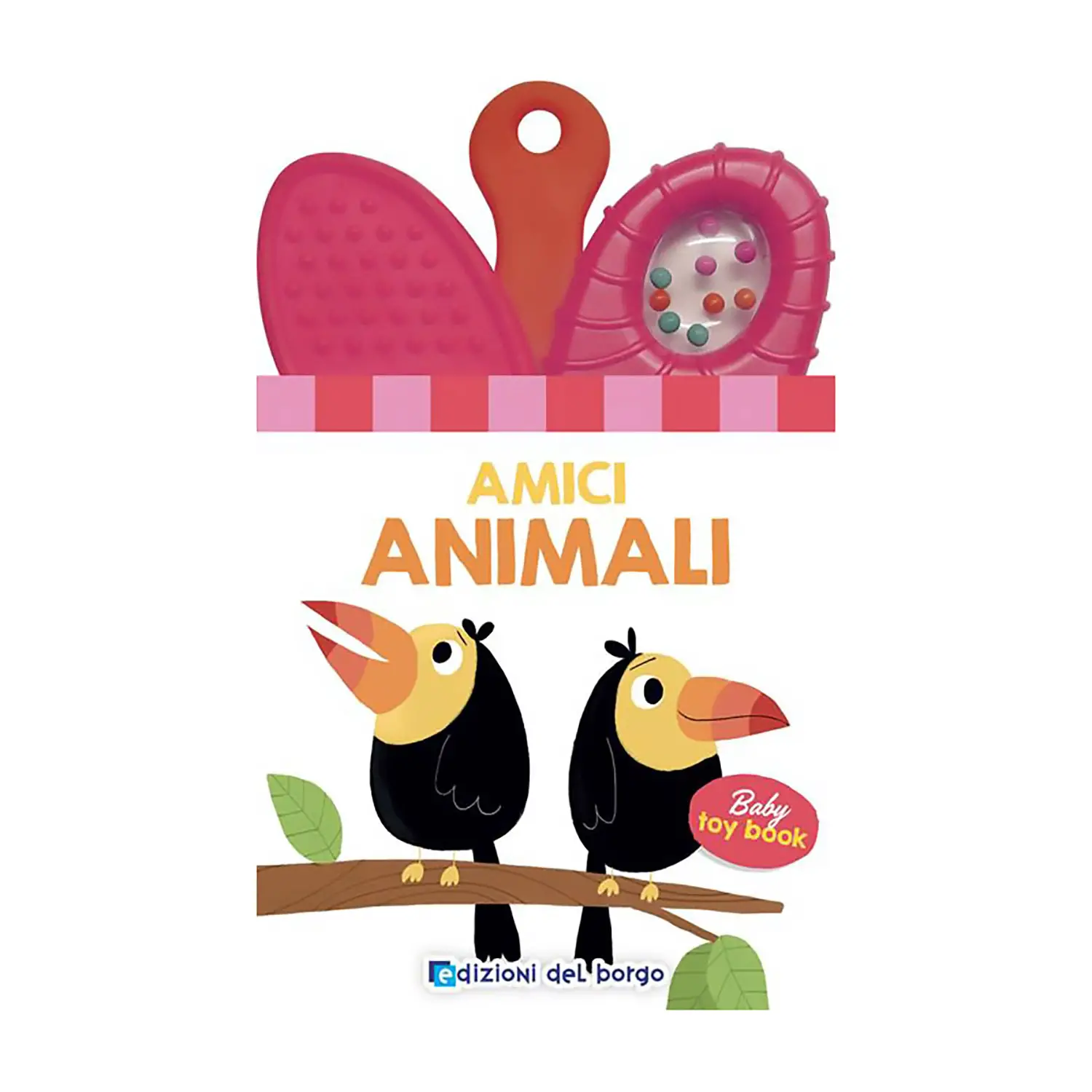 Baby Toy Book - Amici Animali - Prima biblioteca