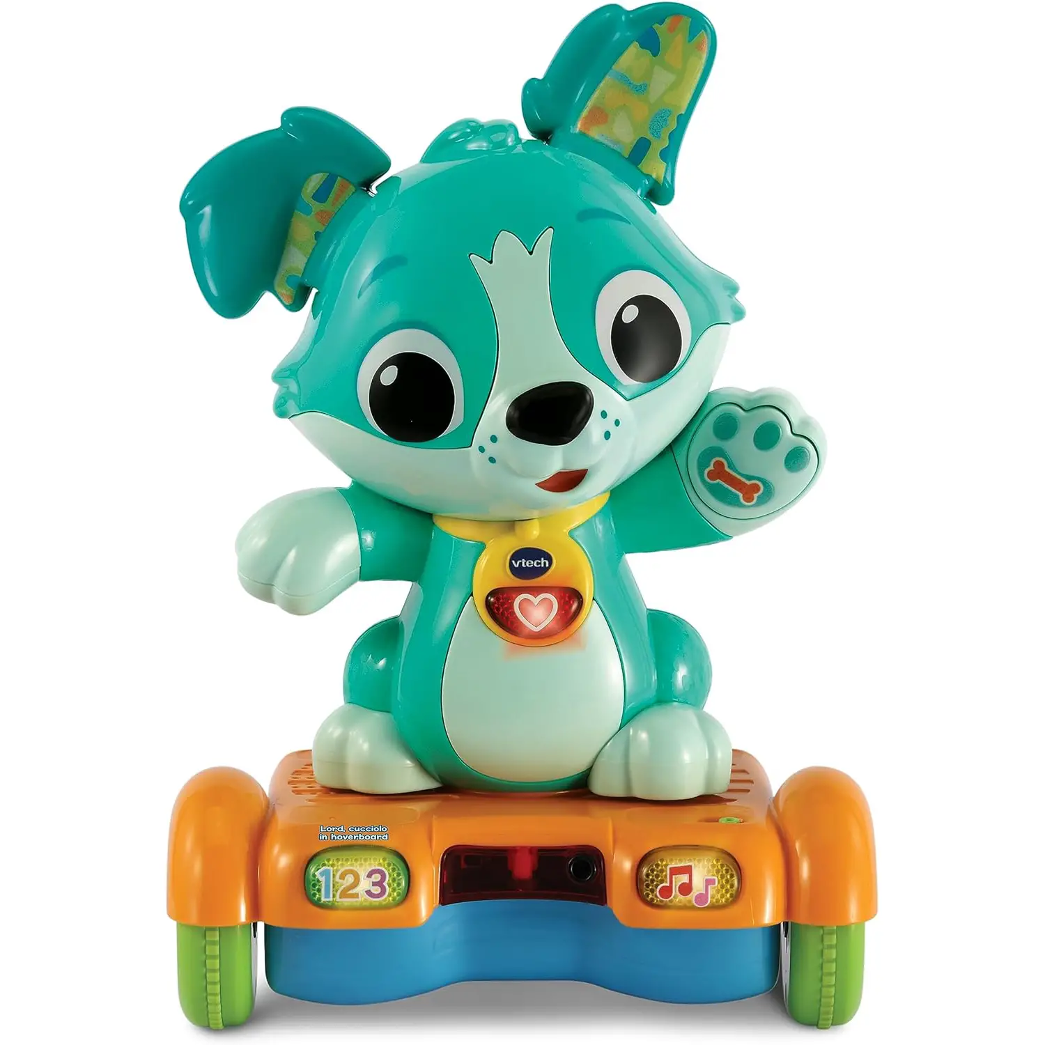 Lord Cucciolo in Hoverboard, Cane Giocattolo Automatico con Sensori di Movimento - Primi giochi