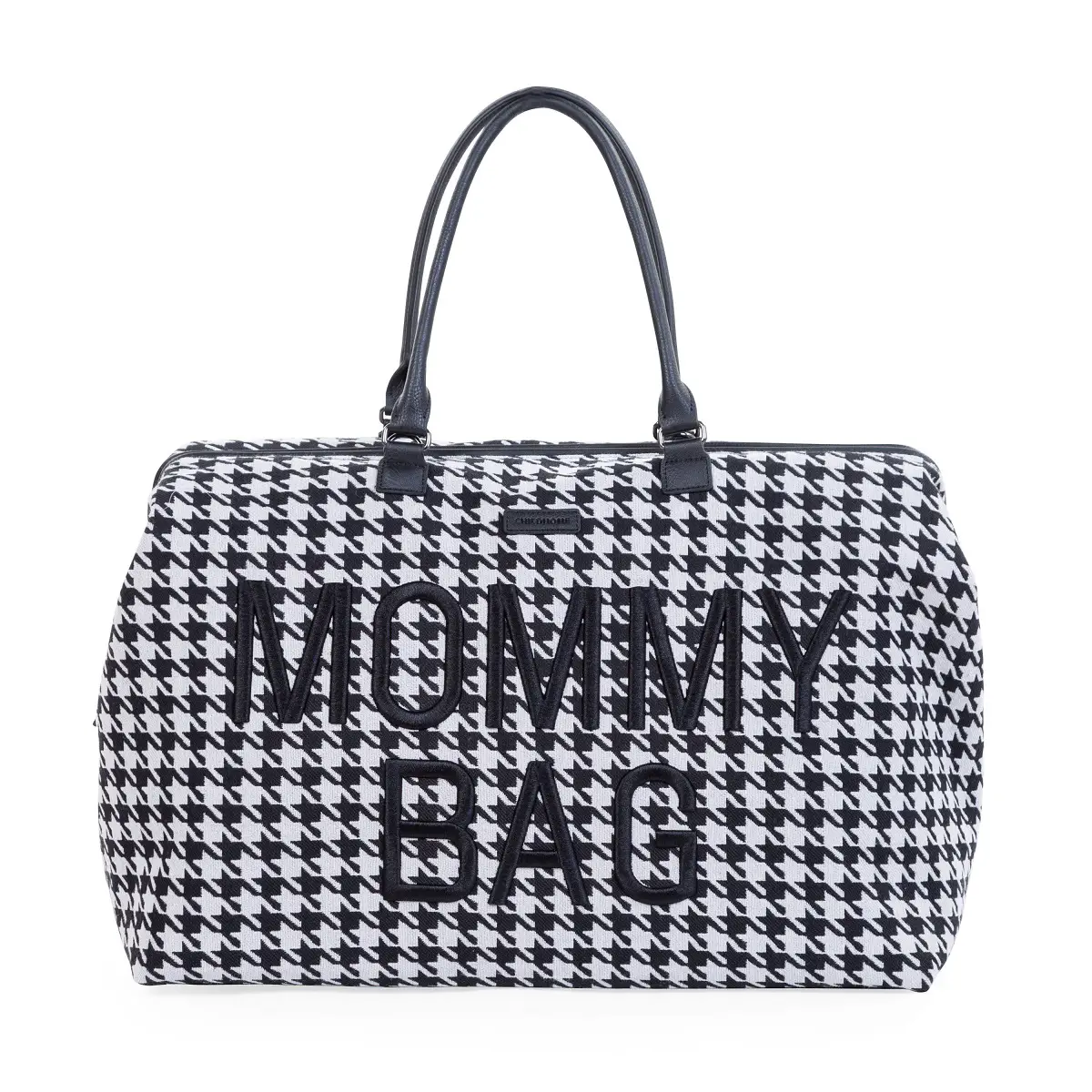 Mommy Bag Borsa Fasciatoio Con Materassino Pied De Poule - borse e zaini