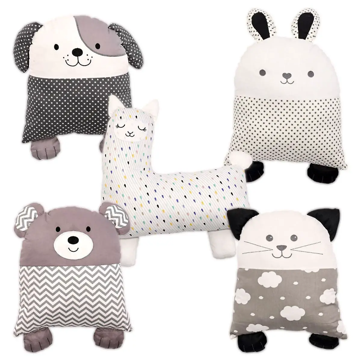 Set 5 cuscini decorativi per bambini Lorelli - Zona Nanna