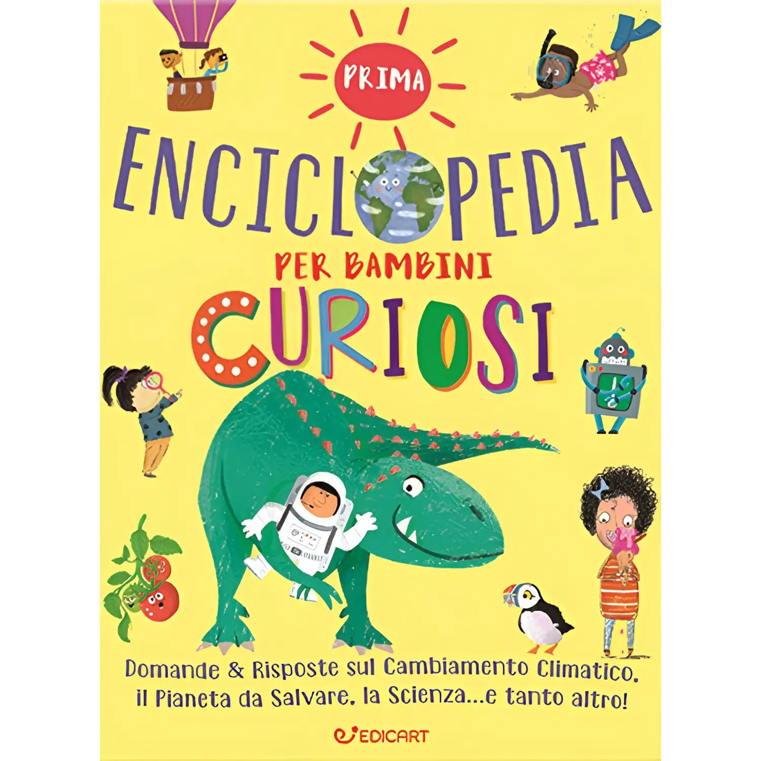 Prima Enciclopedia per Bambini Curiosi , 1000 Perché - Prima biblioteca