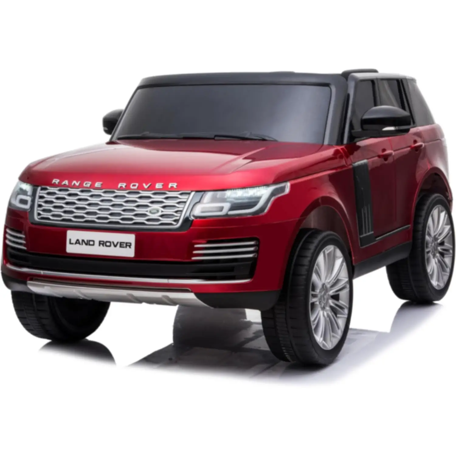Auto Elettrica per Bambini Range Rover 2 Posti Rossa Verniciata - auto