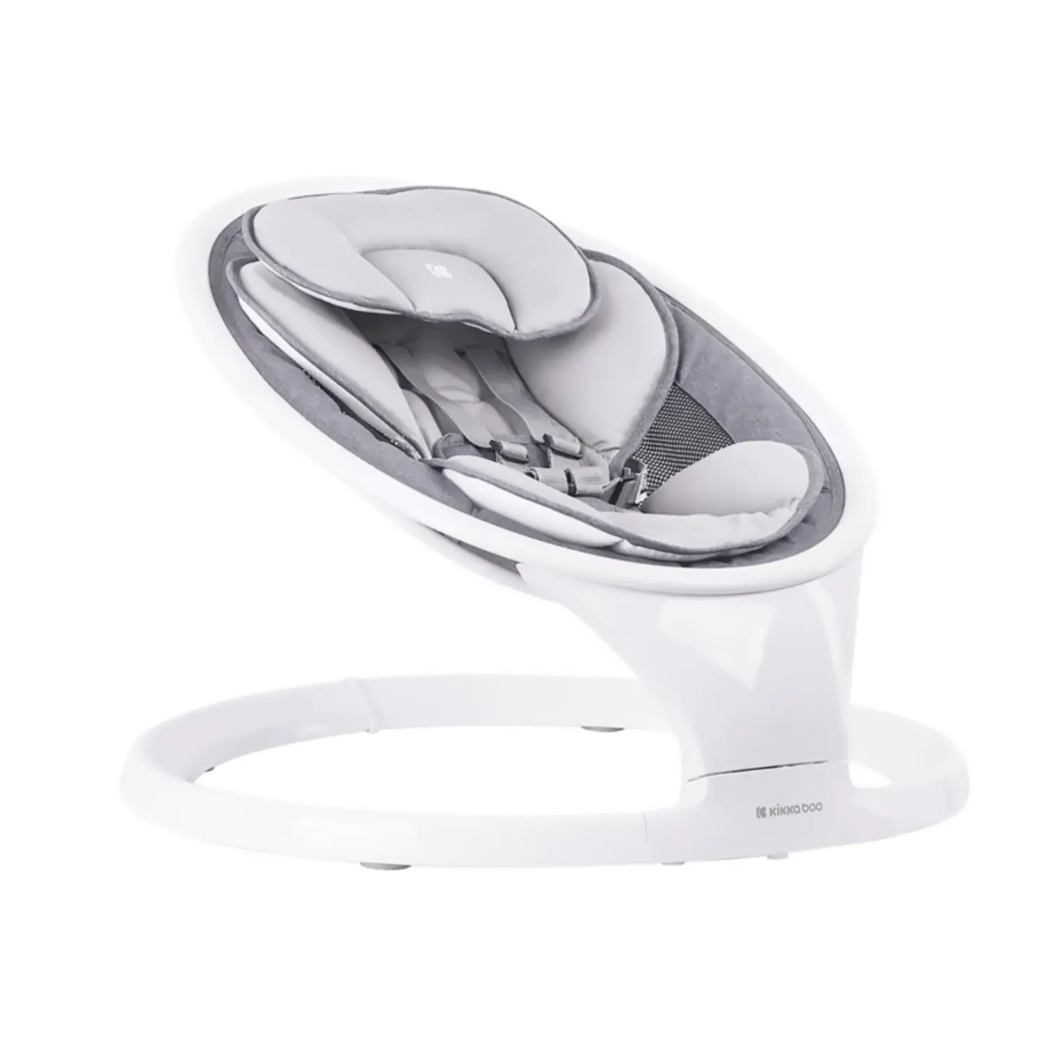 Altalena Elettrica Da Lato A Lato Cuddle Me Light Grey - sdraiette
