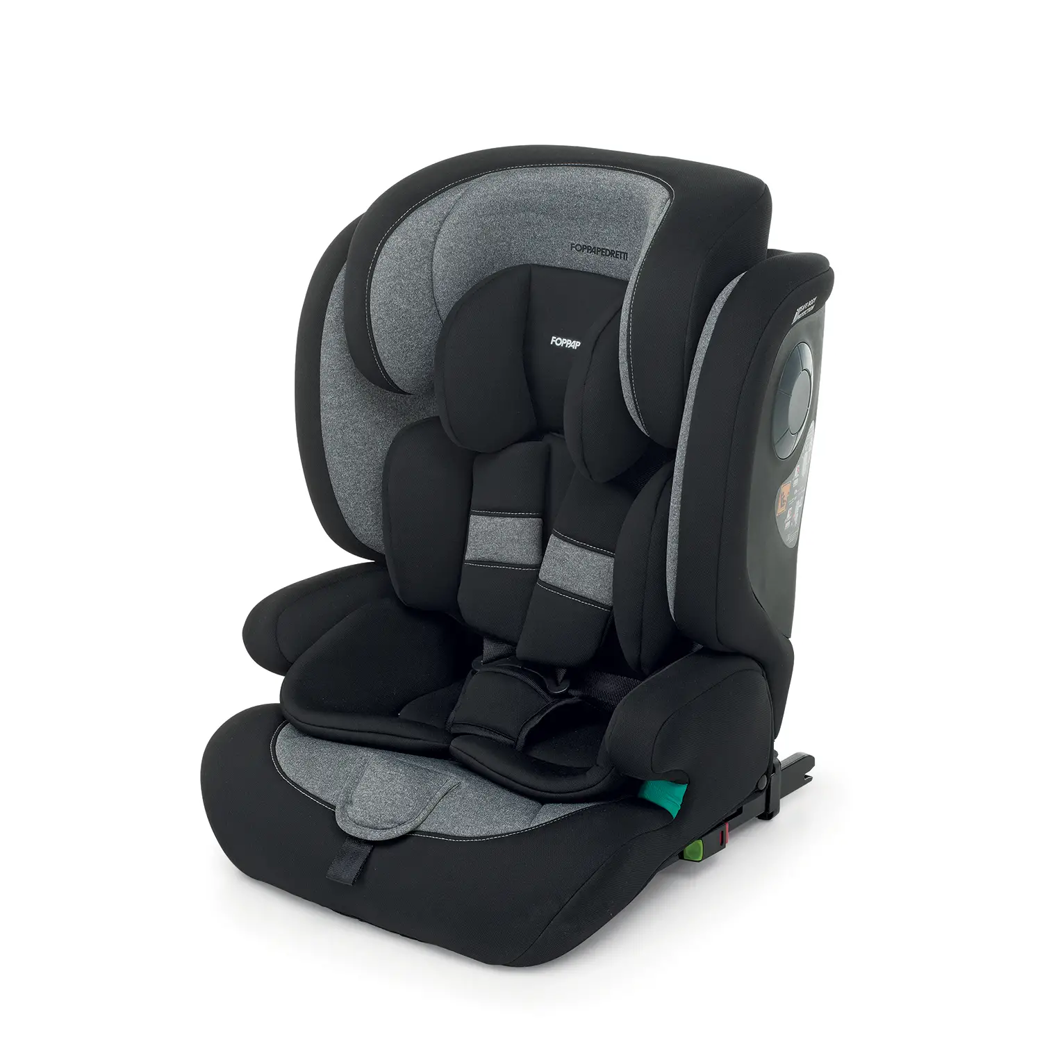 Seggiolino Auto Tender I-size Carbon 76-150cm Da 15 mesi a 12 anni Circa Foppapedretti - bambini 76-150 cm (15m-12anni)