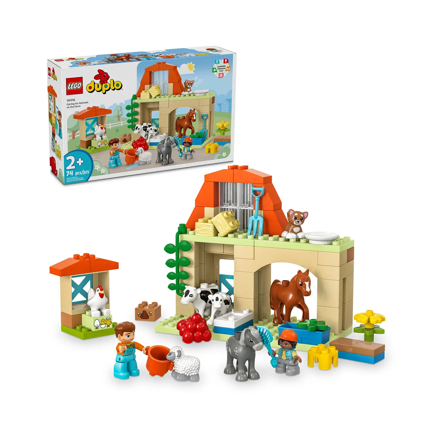 Lego Duplo - Cura degli Animali della Fattoria 10416 - Costruzioni in plastica