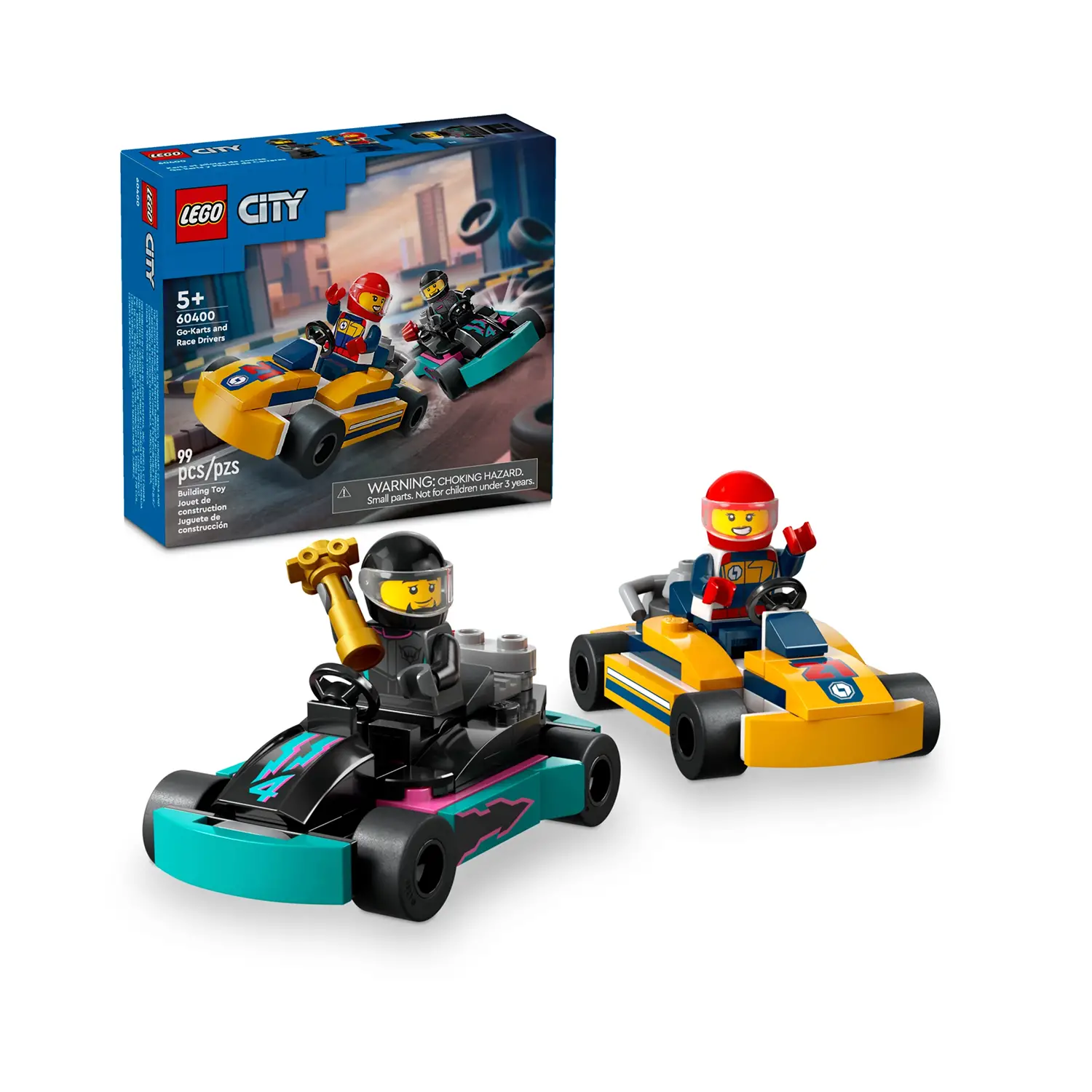 Lego City Go-kart e Piloti 60400 - lego