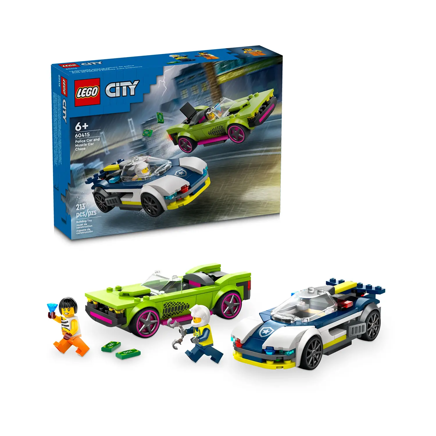 Lego City - Inseguimento della macchina da corsa 60415 - lego