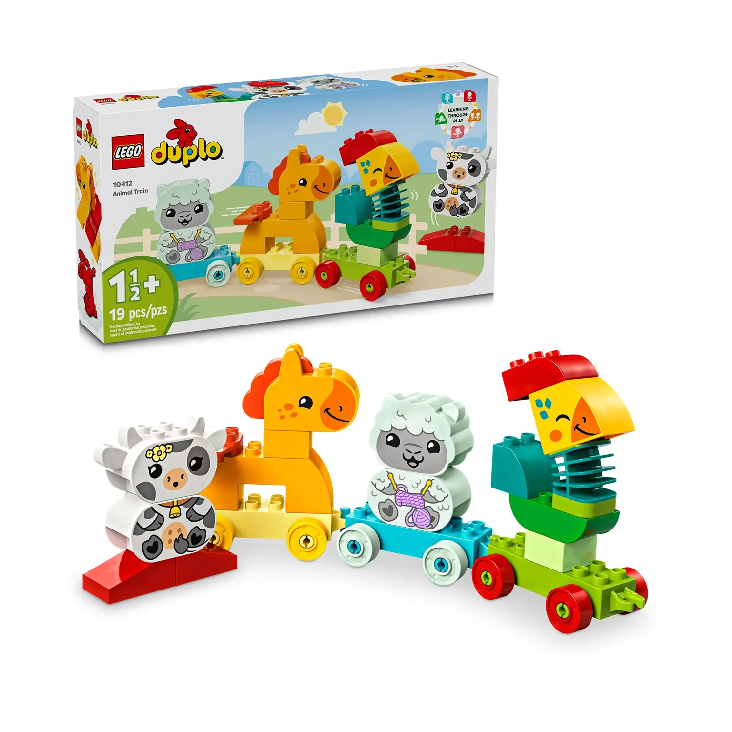 Lego Duplo - Il Treno degli Animali 10412 - Costruzioni in plastica