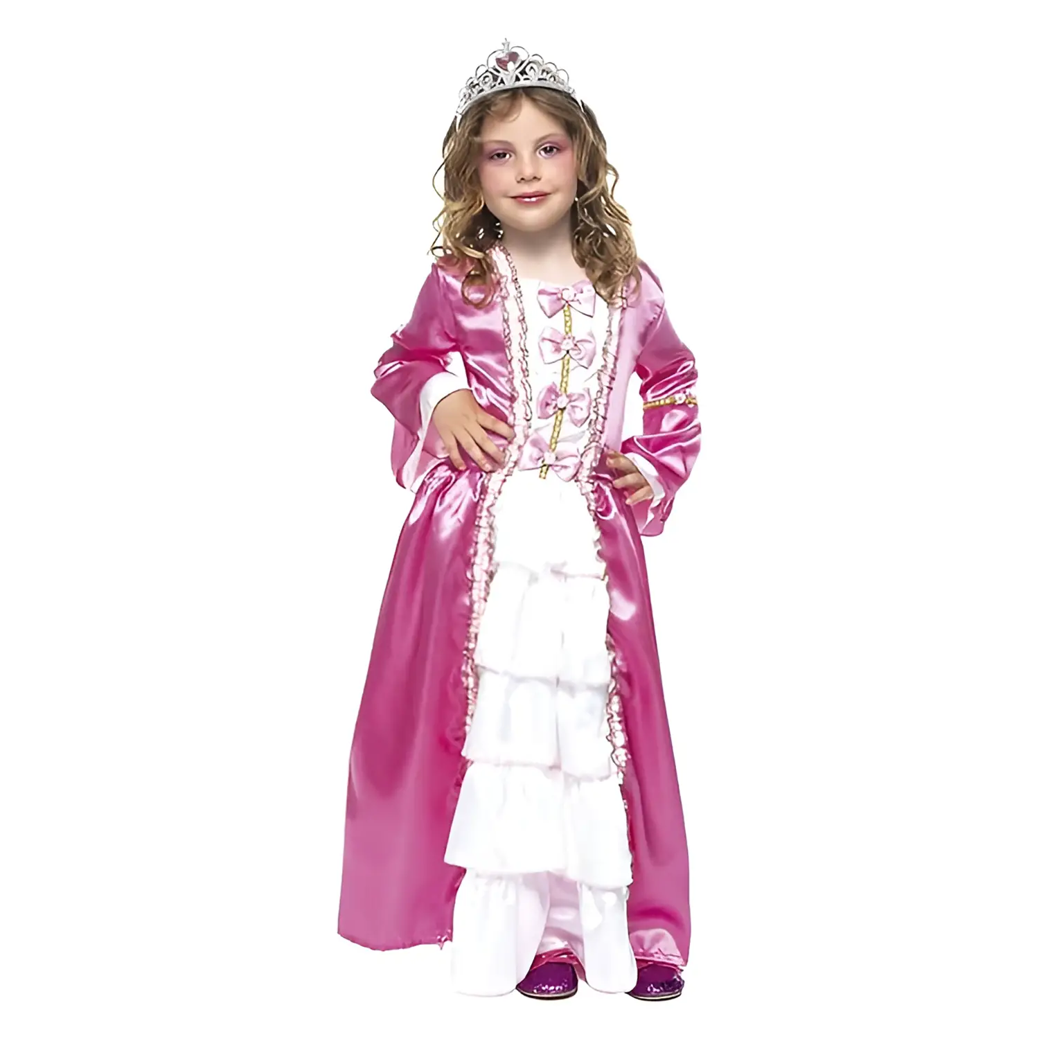 Costume Principessa Pinky per Bambine - Taglia M - 5/7 anni - abiti bambino e bambina