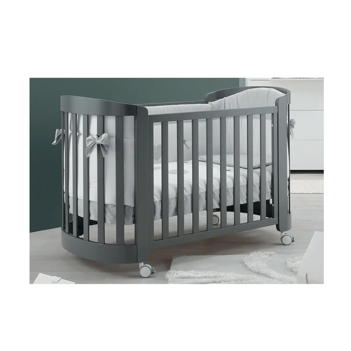 Culla-Lettino Sweet 3 in 1 Titanium – Erbesi - collezioni