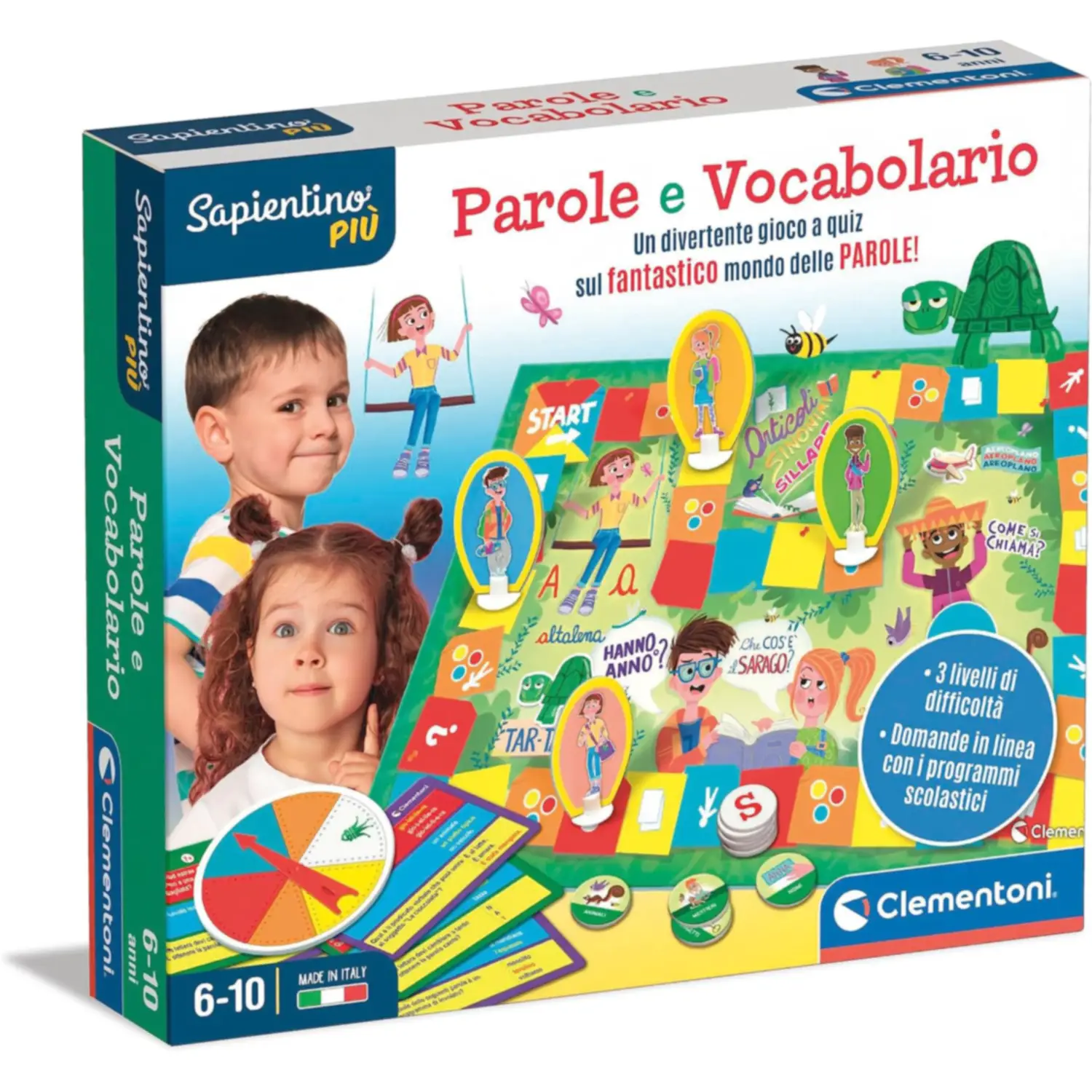 Sapientino Piu' - Vocabolario Divertente - Gioco Da Tavolo Educativo - sapientino