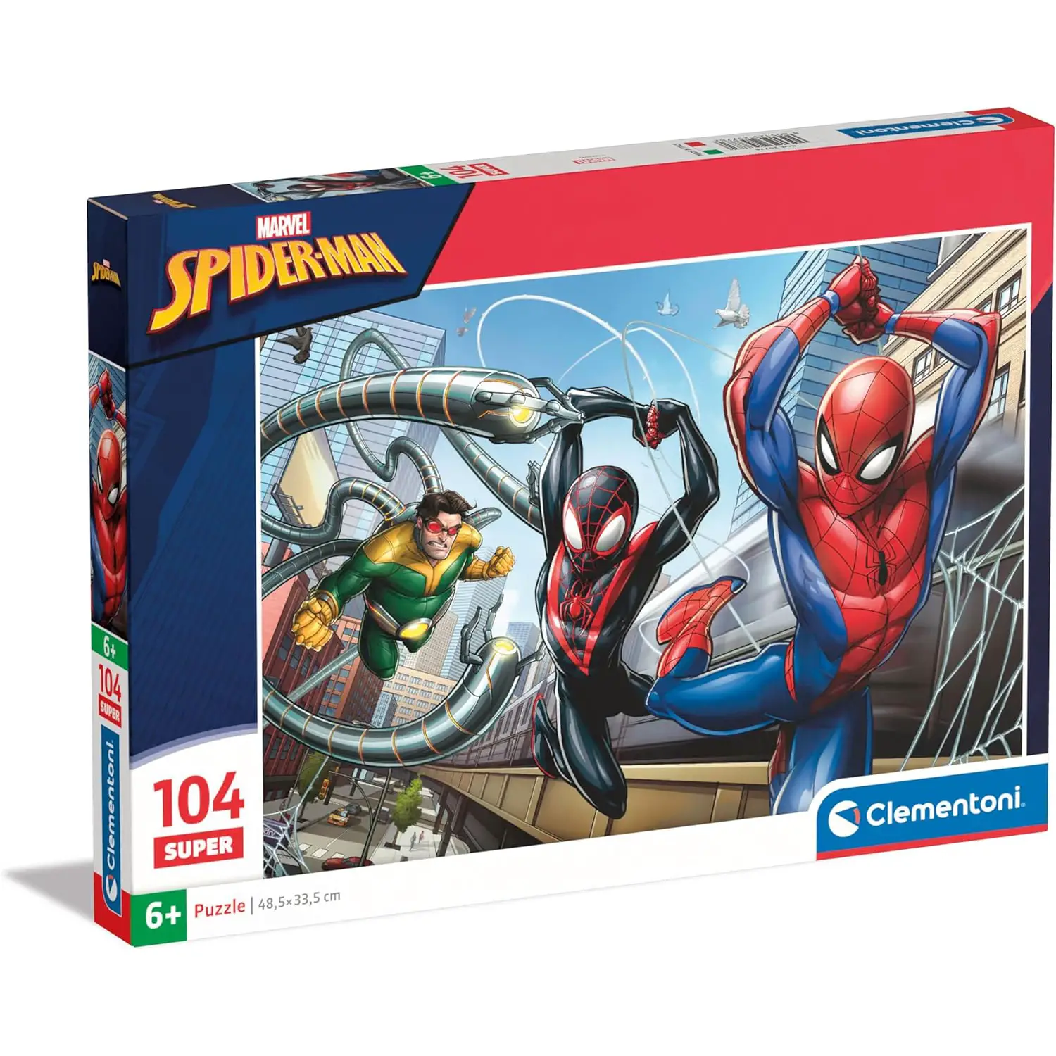Puzzle 104 Pezzi Super Spider Man - Puzzle in cartone