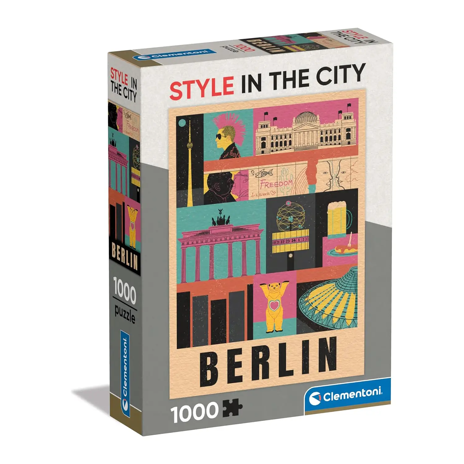 Puzzle 1000 Pz Style In The City Berlin - puzzle adulti