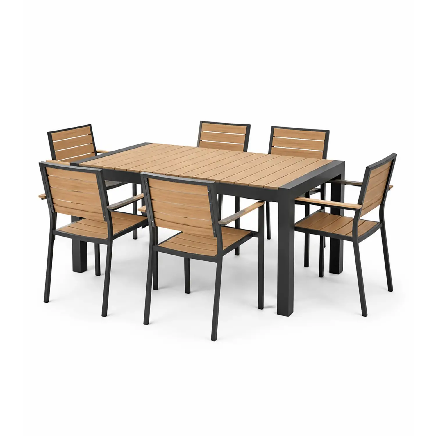 Tavolo Santorini Antracite Allungabile 163/223x95cm. - tavoli, sedie e poltroncine