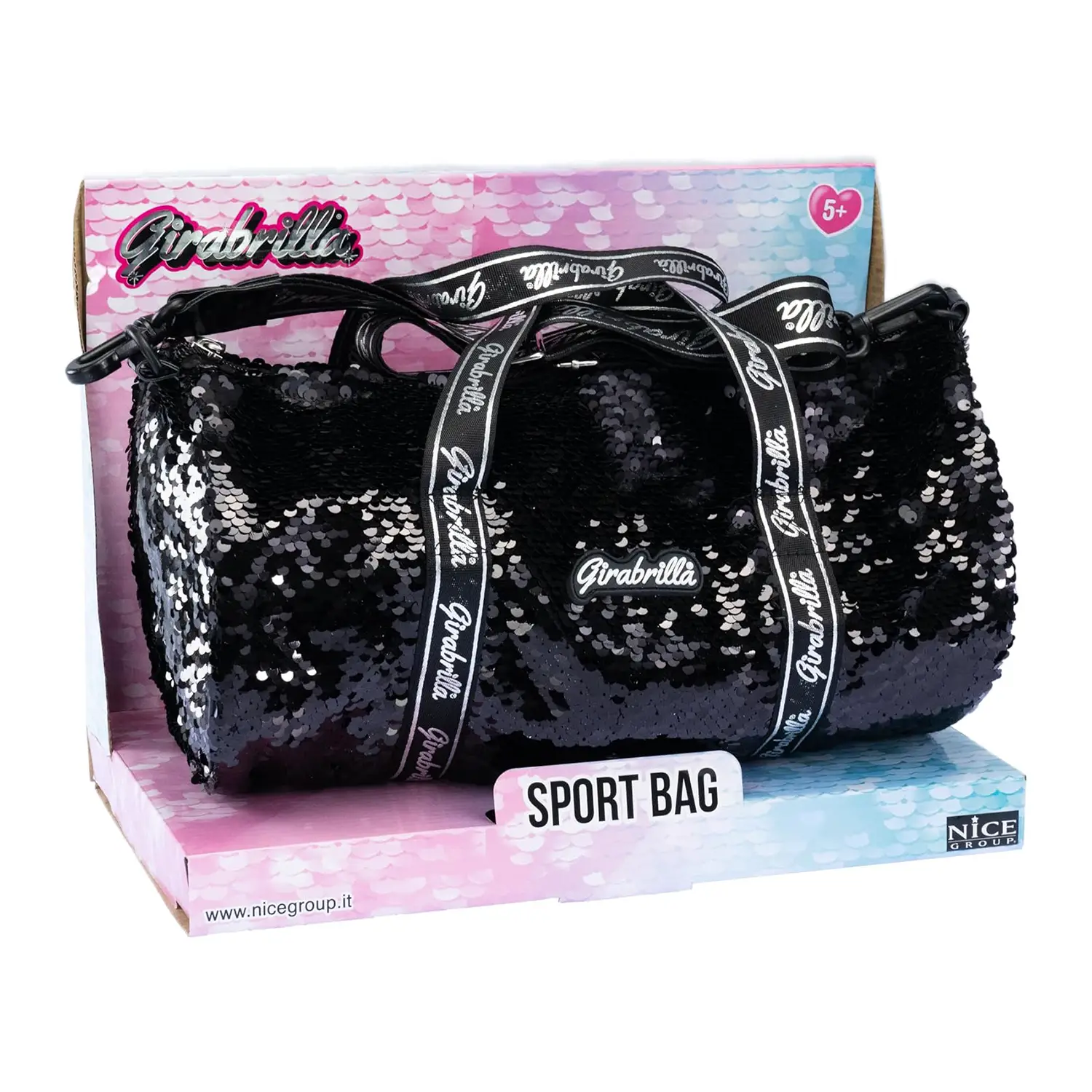 Girabrilla Sport Bag Black - valige e borse da viaggio