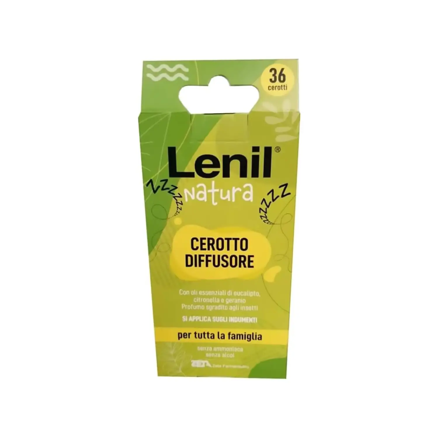 Lenil Natura Cerotto Diffusore Protettivo 36pz - anti zanzare