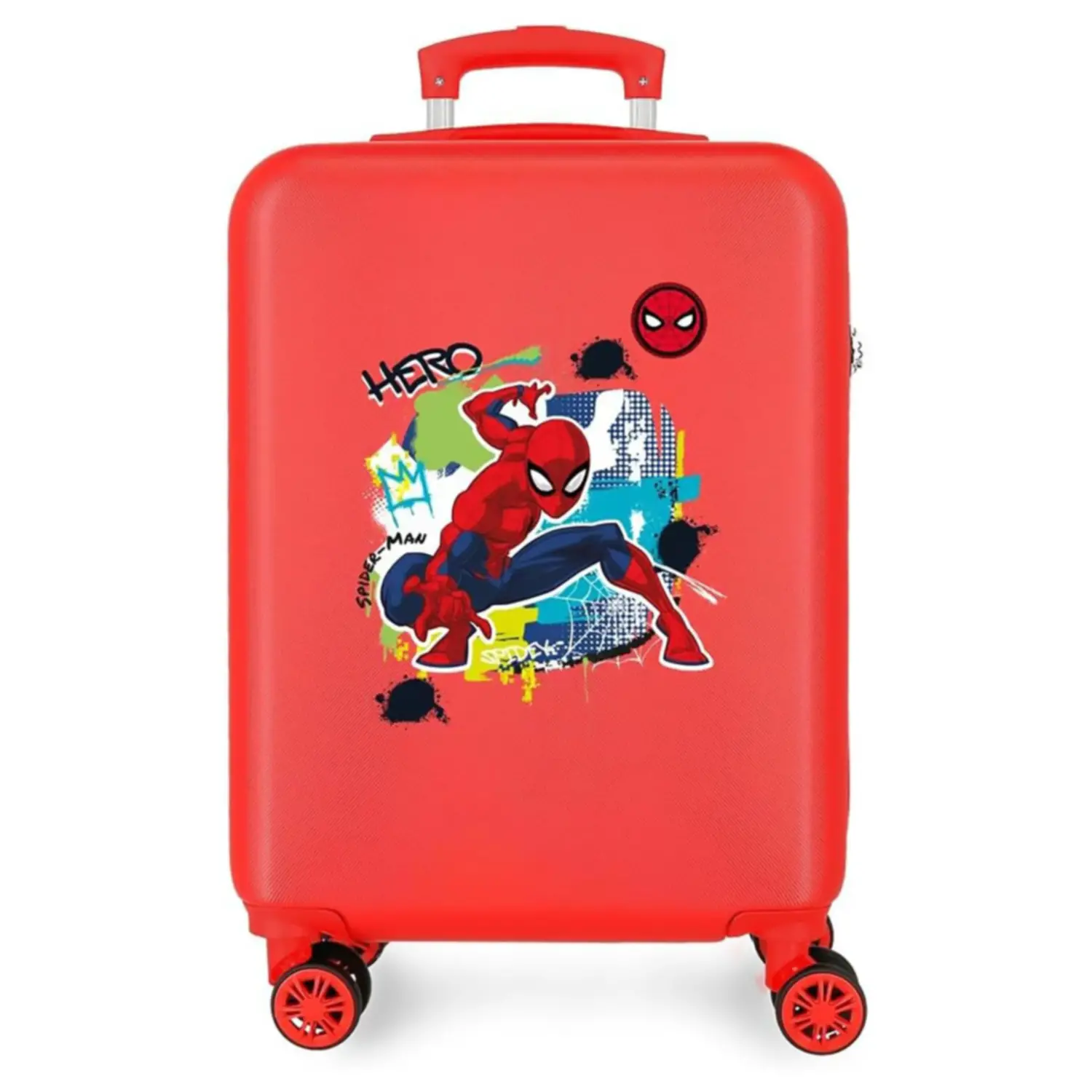 Spiderman Urban Trolley Abs 55cm 4 Ruote Rosso - valige e borse da viaggio
