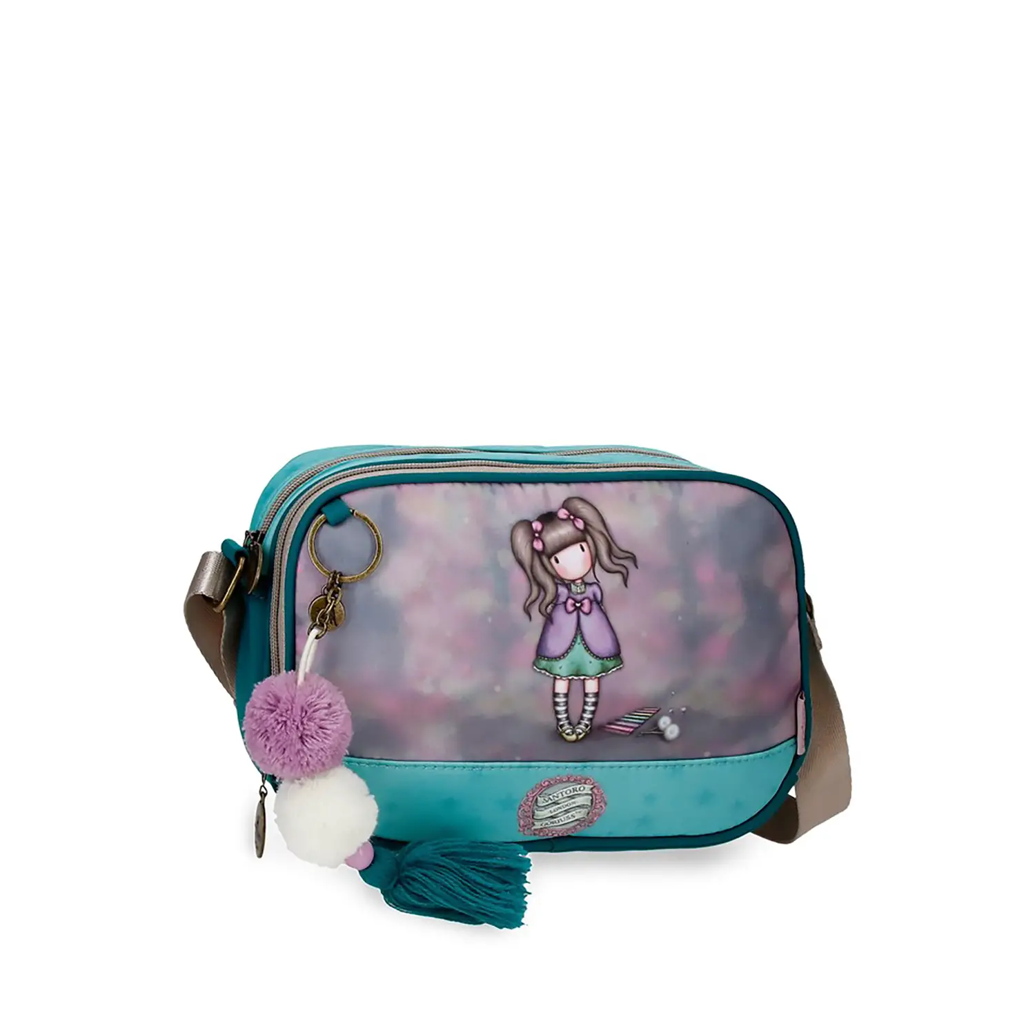 Gorjuss a Whispered Key Tracolla 2 Comparti - valige e borse da viaggio