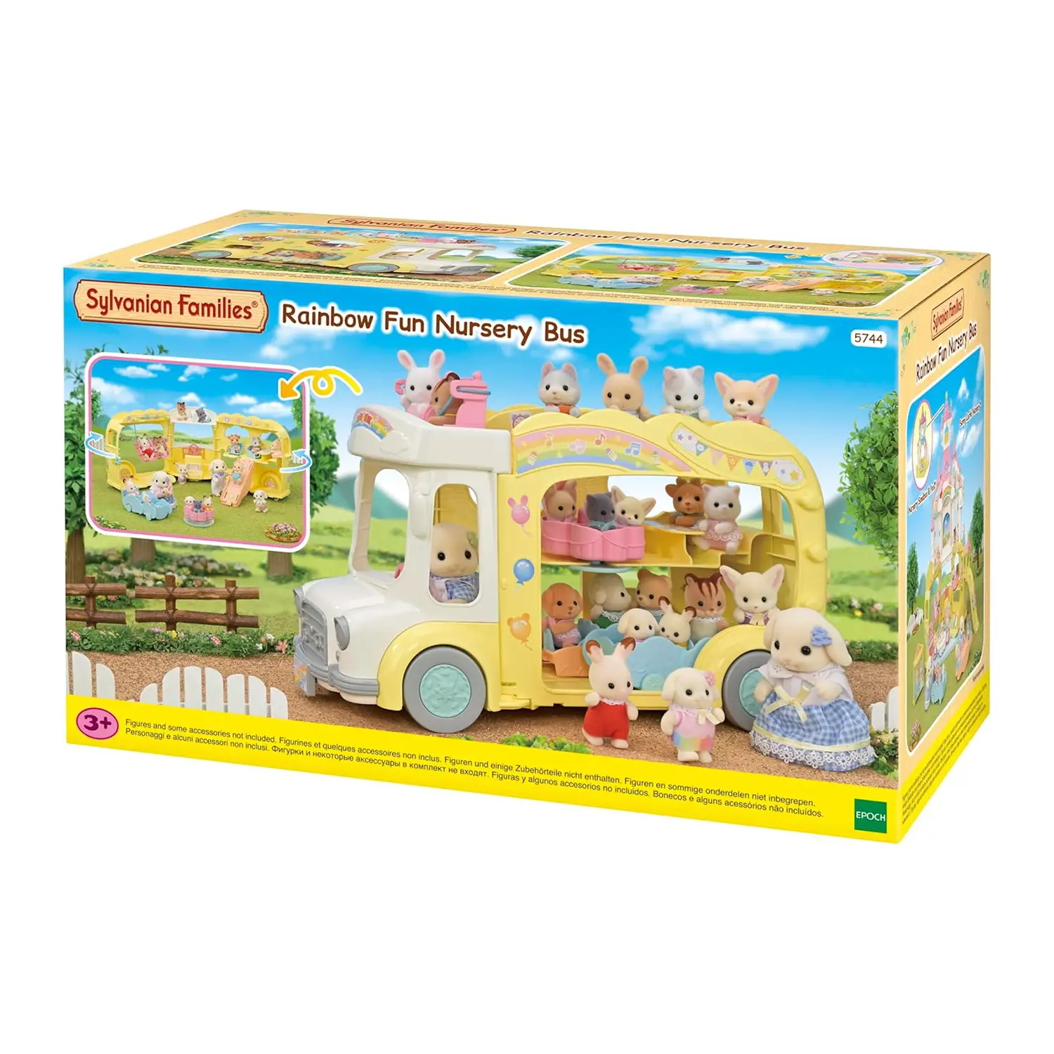 Bus Arcobaleno Sylvanian Families - collezionabili bambina