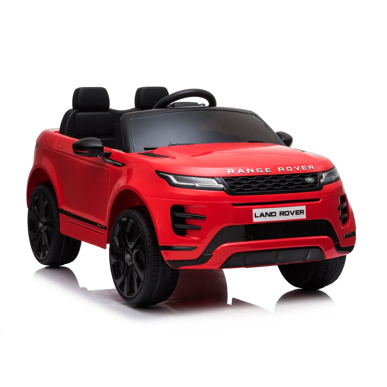 Auto Elettrica Macchina per Bambini 12V Range Rover Evoque Rossa - auto