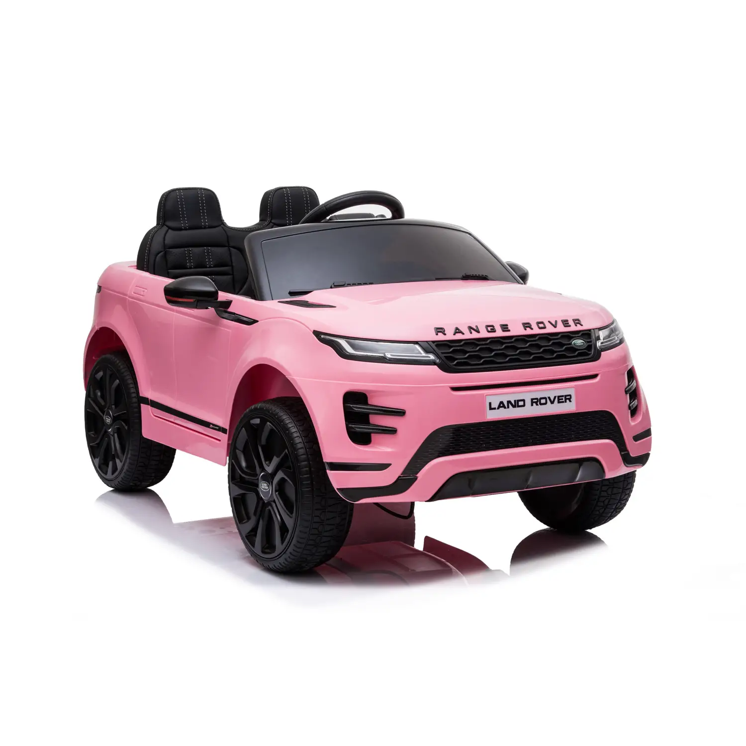 Auto Elettrica Macchina per Bambini 12V Range Rover Evoque Rosa - auto