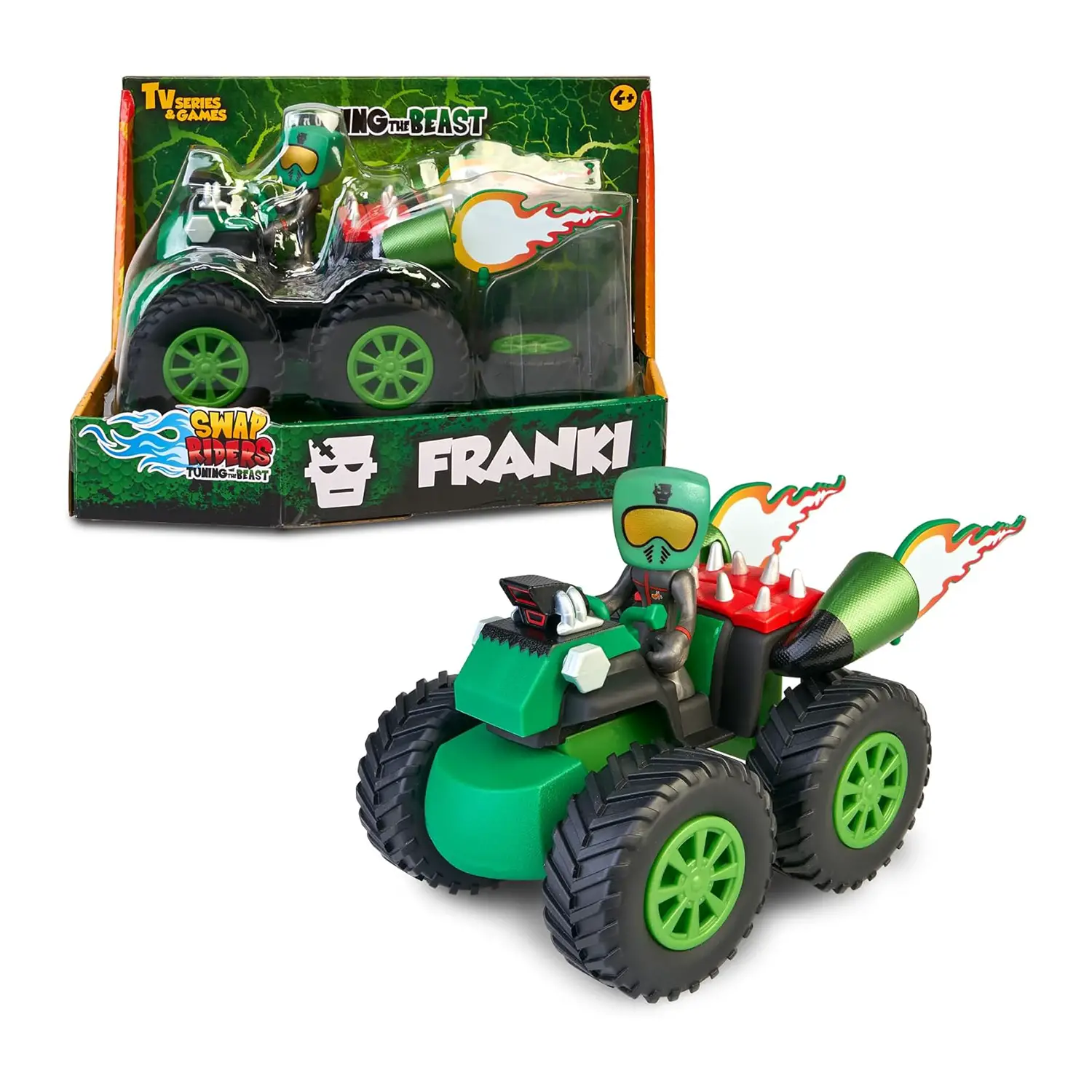 Swap Riders Quad Franki - action figures ed accessori