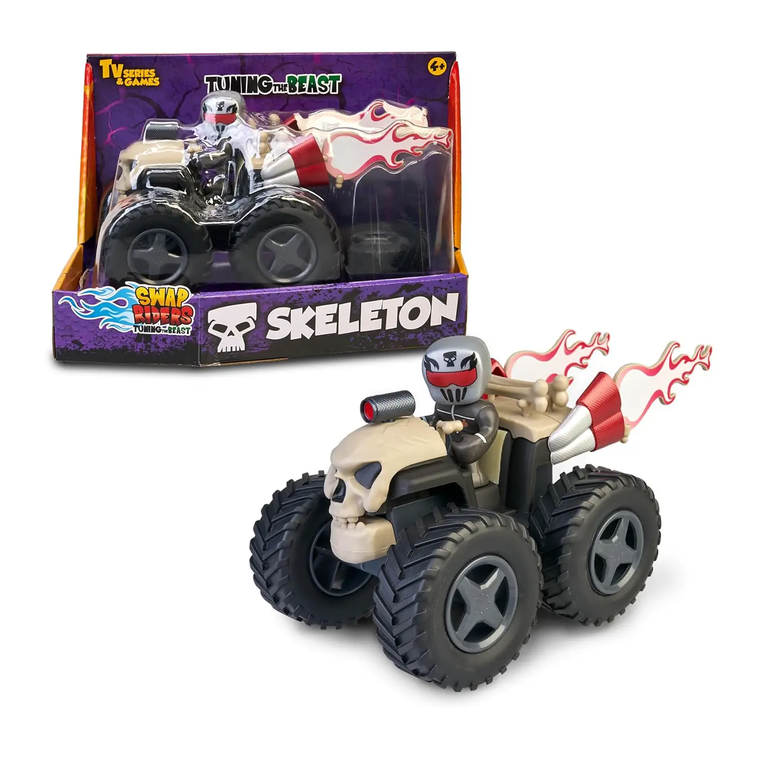 Swap Riders Quad Skeleton - action figures ed accessori