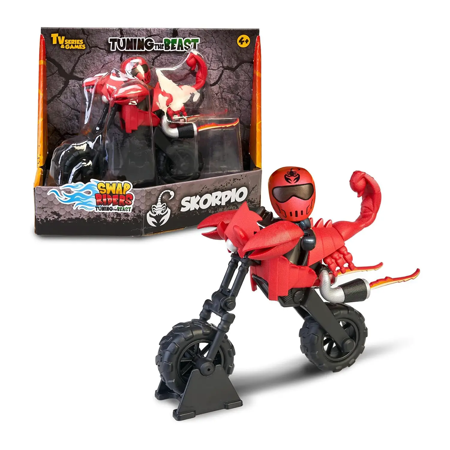Swap Riders Moto Skorpio - action figures ed accessori