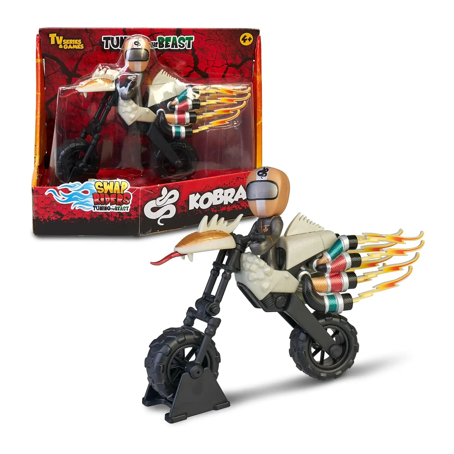 Swap Riders Moto Kobra - action figures ed accessori