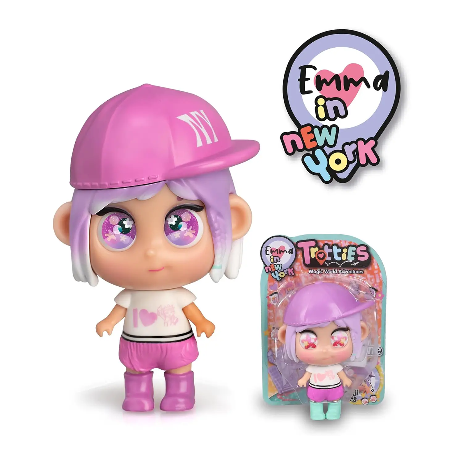 Mini Trotties Emoji Eyes Emma - collezionabili bambina