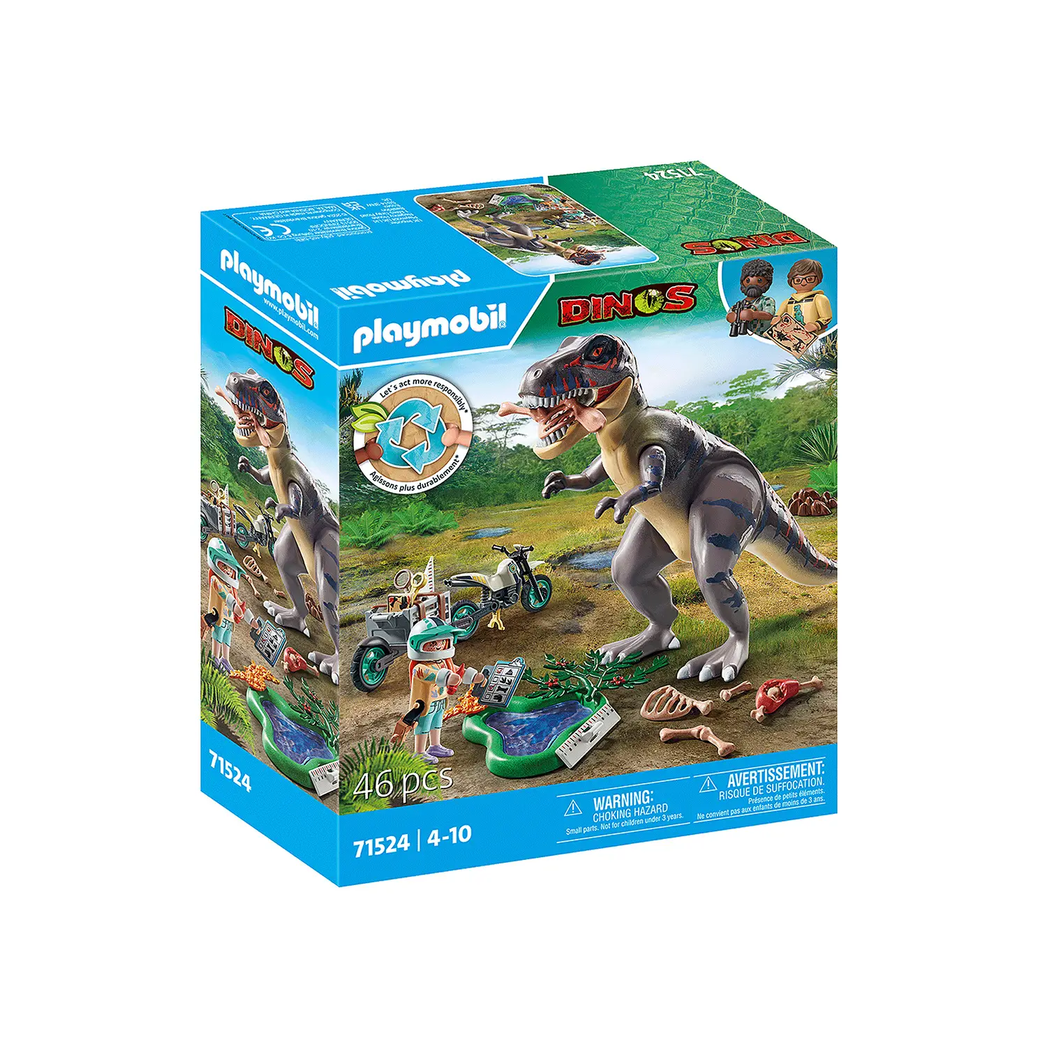 Playmobil Sulle Tracce Del T-Rex 71524 - playmobil