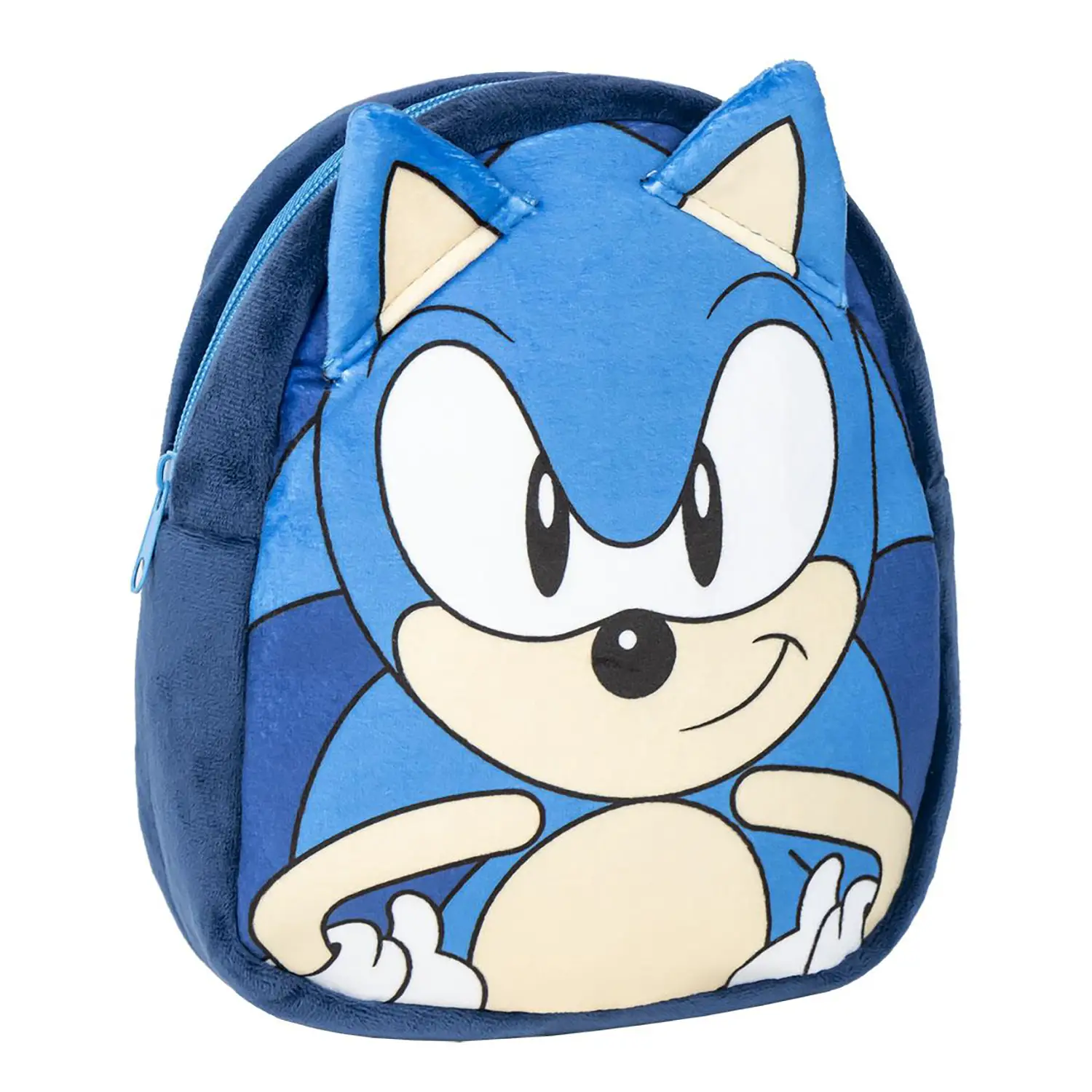 Sonic Zaino Scuola Materna Personaggio Peluche - zainetti asilo