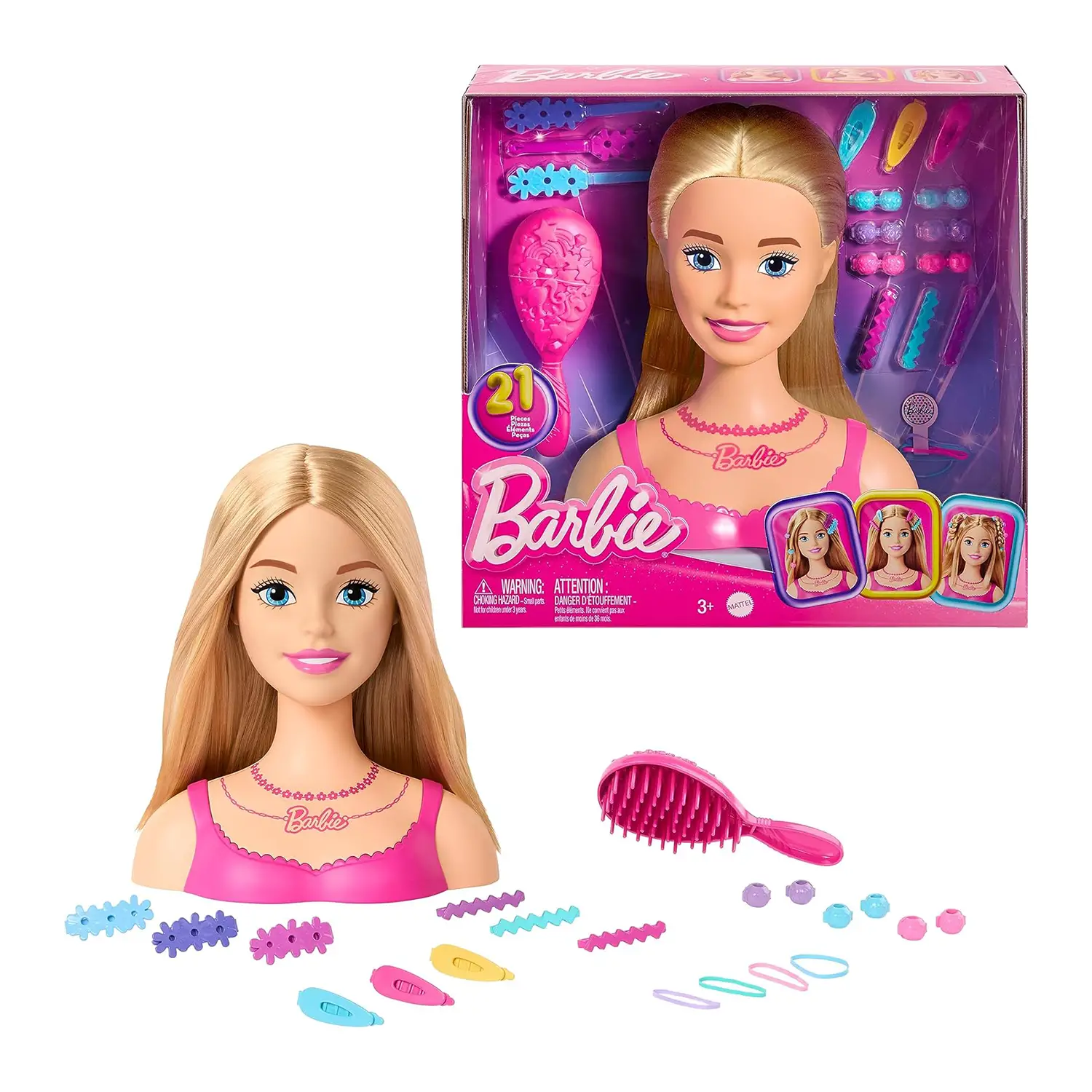 Barbie Styling Head Capelli Biondi - collezionabili bambina