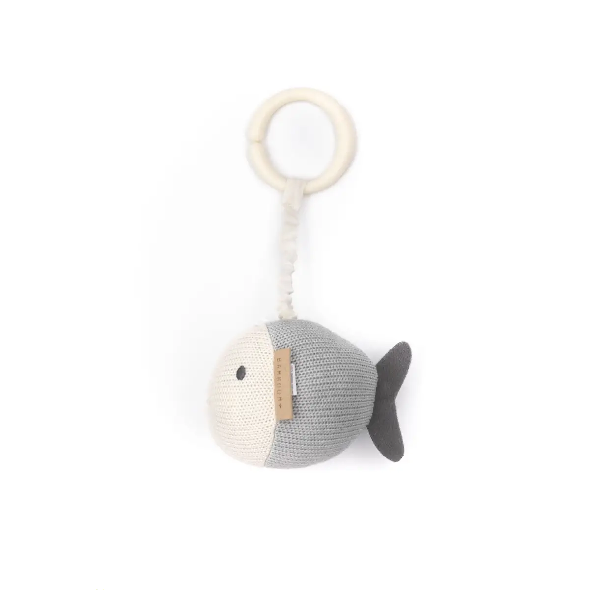 Giochino Pull & Shake A Maglia Fish Blu Bamboom - Primi giochi
