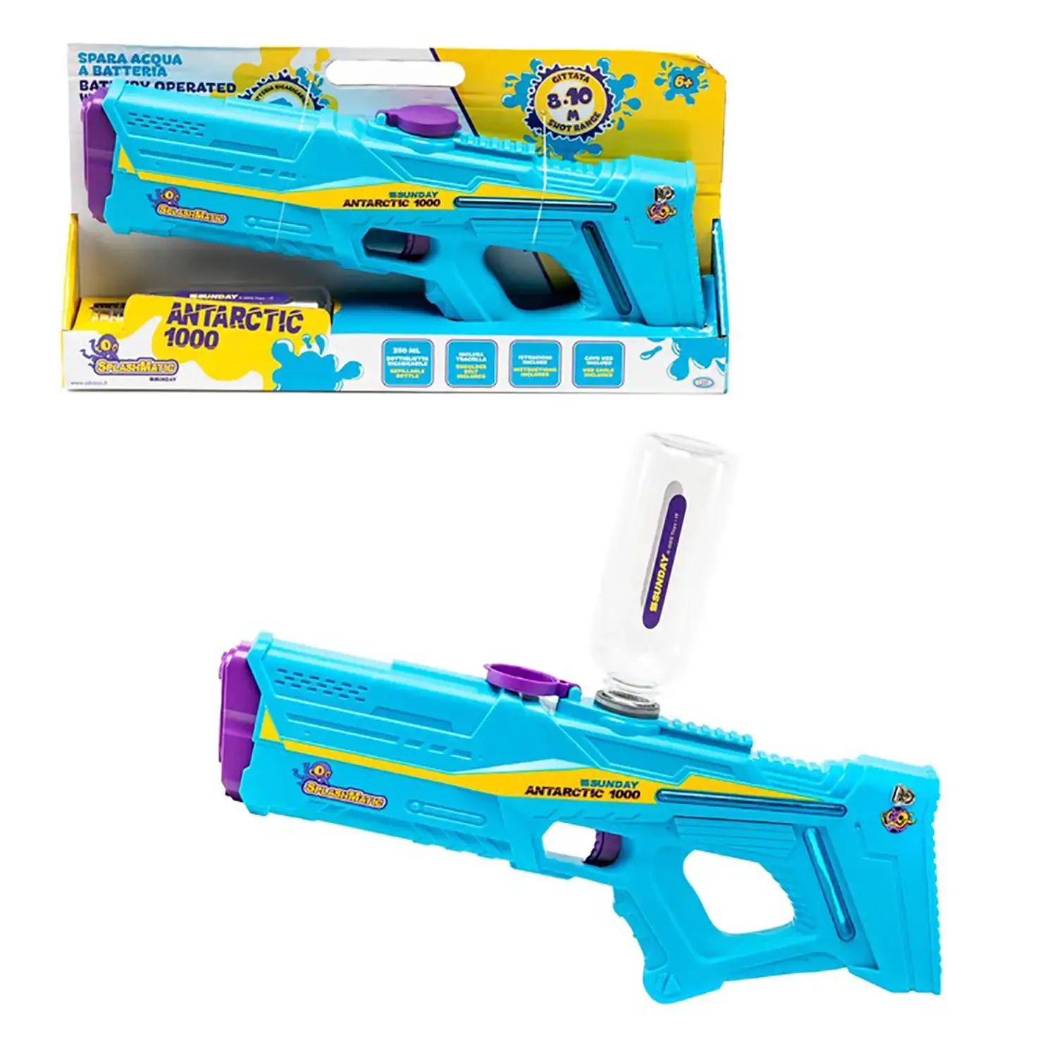 Splashmatic Antarctic 1000 Pistola Ad Acqua - estivo mare